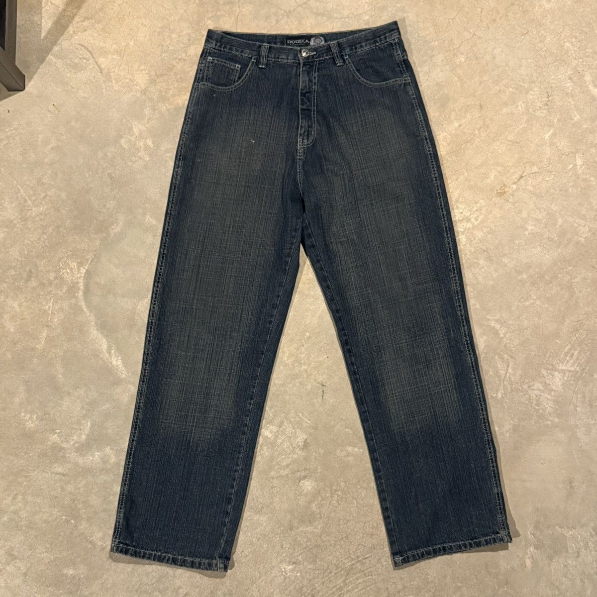 Vintage Vtg 2000s Baggy Mudwash Faded Jeans ERD Grunge Southpole Y2K Size US 35 - 1 Thumbnail