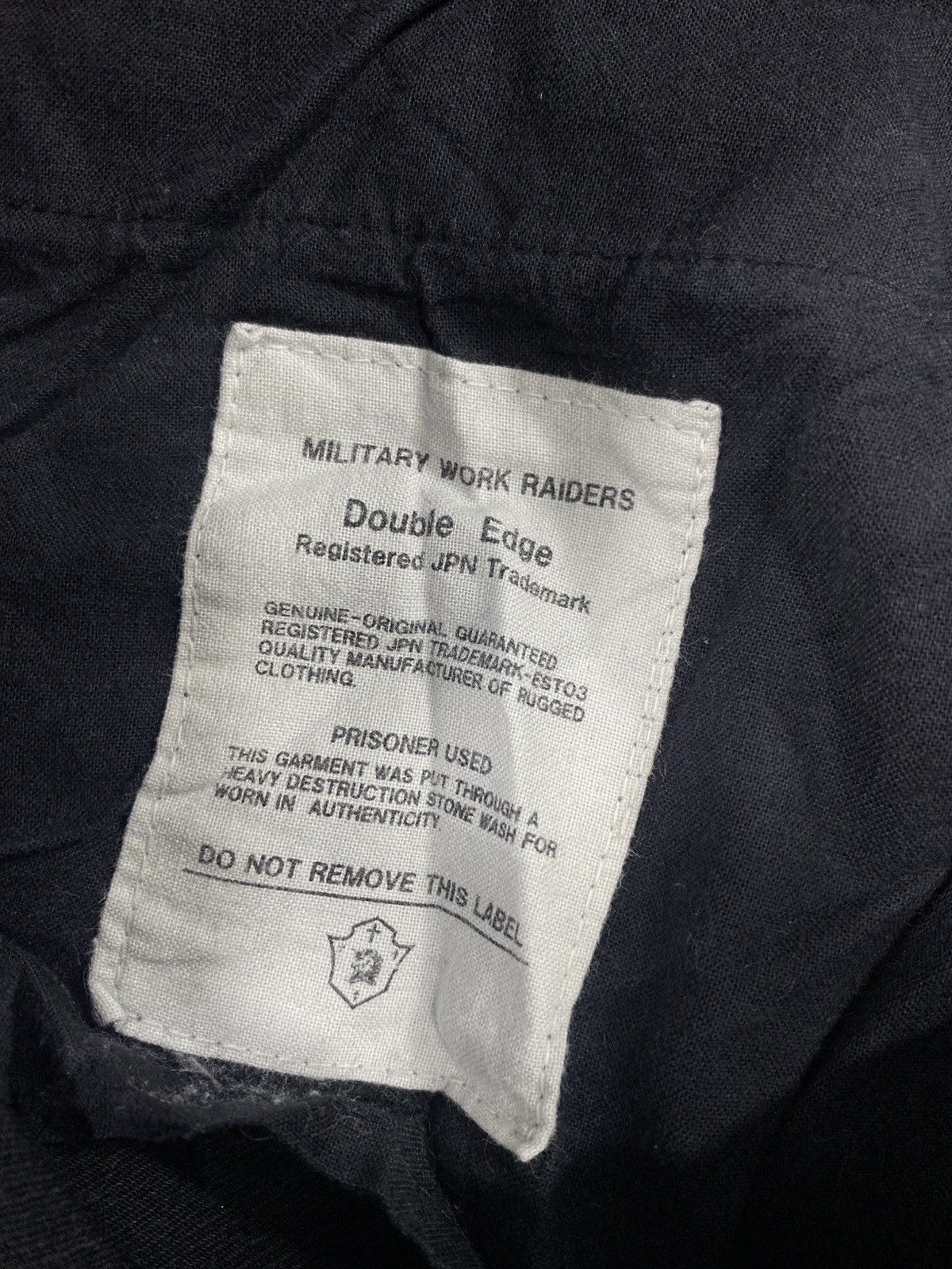 Issey Miyake Crazy Double Edge Bondage Flared Jeans Size US 32 / EU 48 - 12 Thumbnail