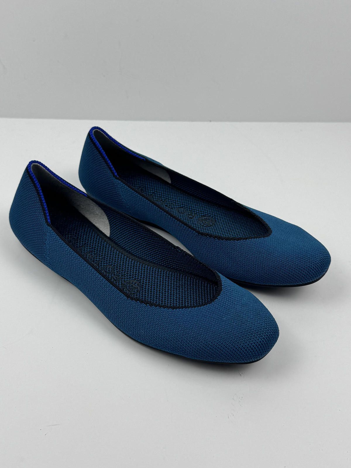 Rothy's Rothys Flats Women's 6 Pacific Blue Square Toe Size US 6 / IT 36 - 1 Thumbnail