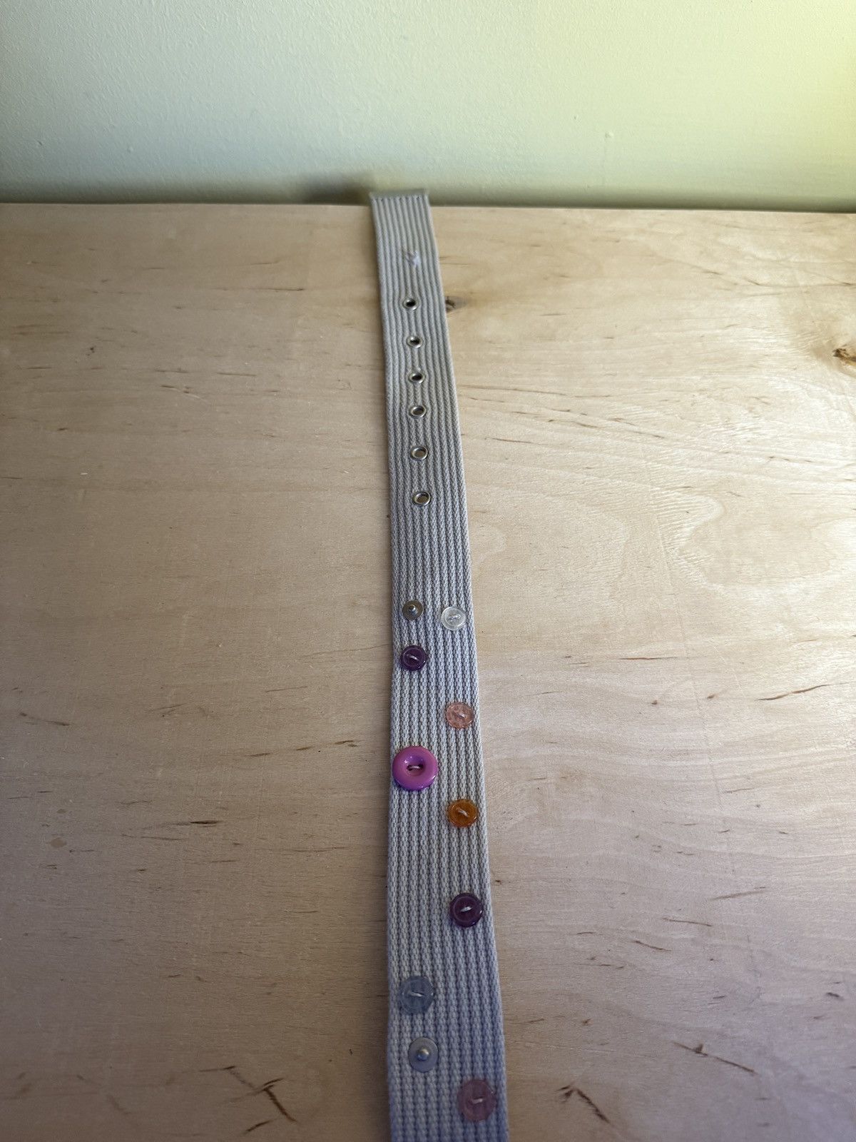 Other Handmade Emo Y2K Belt Buttons Rivets One Size 92cm Size ONE SIZE - 4 Thumbnail