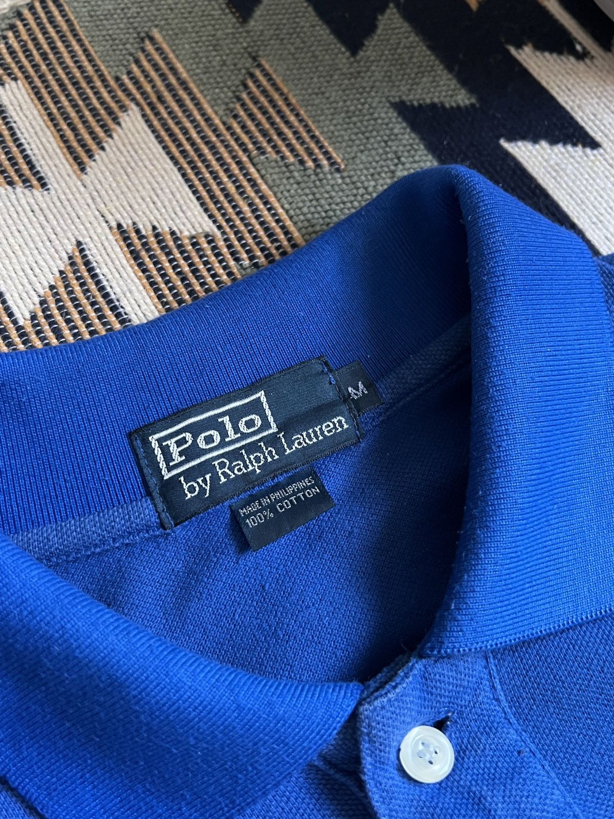 Polo Ralph Lauren Polo Ralph Lauren Italy Chief Keef Vntg Longsleeve Big Pony Size US M / EU 48-50 / 2 - 16 Thumbnail