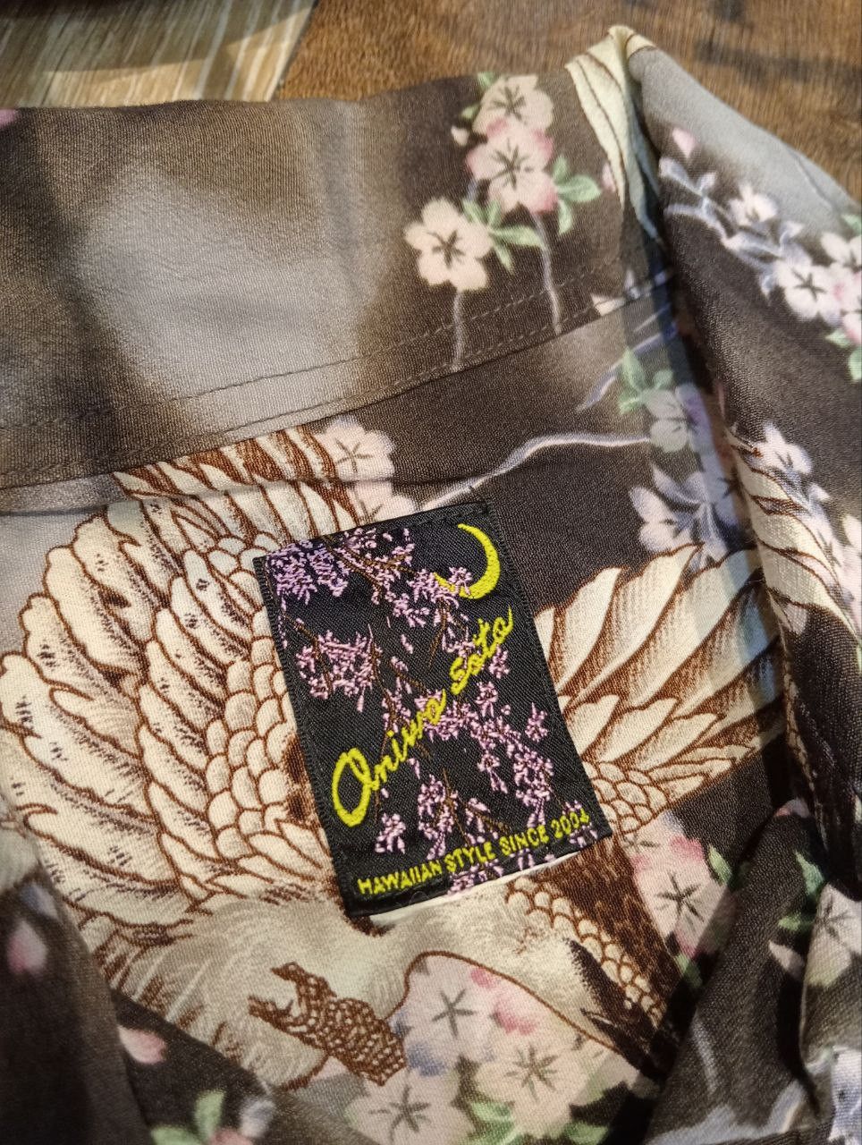 Japanese Brand ONIWA SOTO JAPAN ALOHA EAGLE HAWAIIAN SHIRT Size US M / EU 48-50 / 2 - 6 Thumbnail