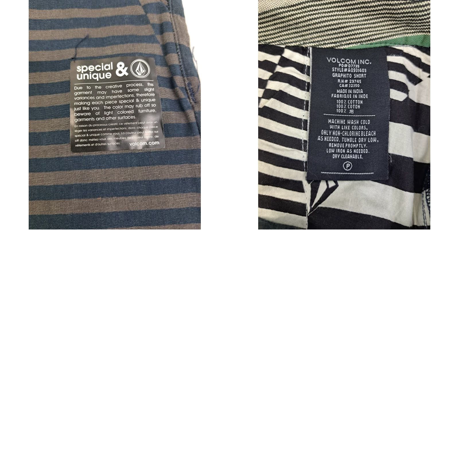 Volcom VINTAGE N/A Size US 31 - 9 Thumbnail