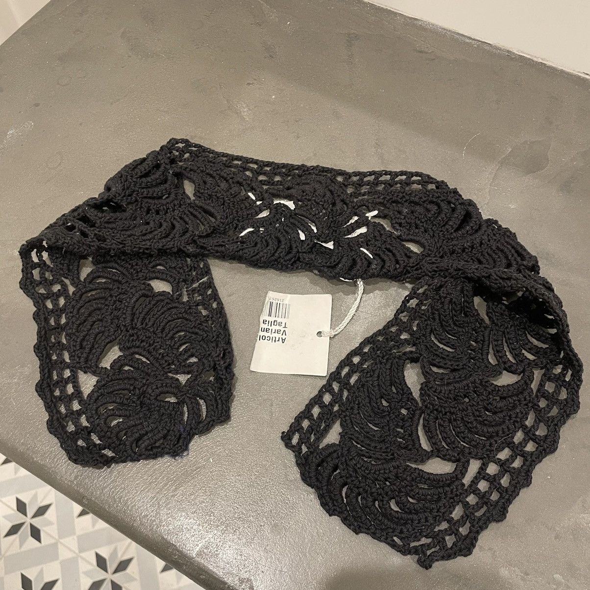 Maison Margiela SS2002 Knitted Cotton Lace Collar Size ONE SIZE - 4 Thumbnail
