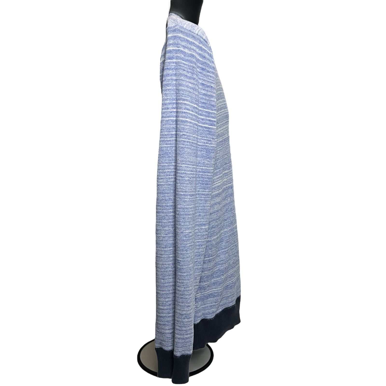 The Rail The Rail Men’s Crewneck Sweater - Blue Striped - Size Large Size US L / EU 52-54 / 3 - 6 Thumbnail