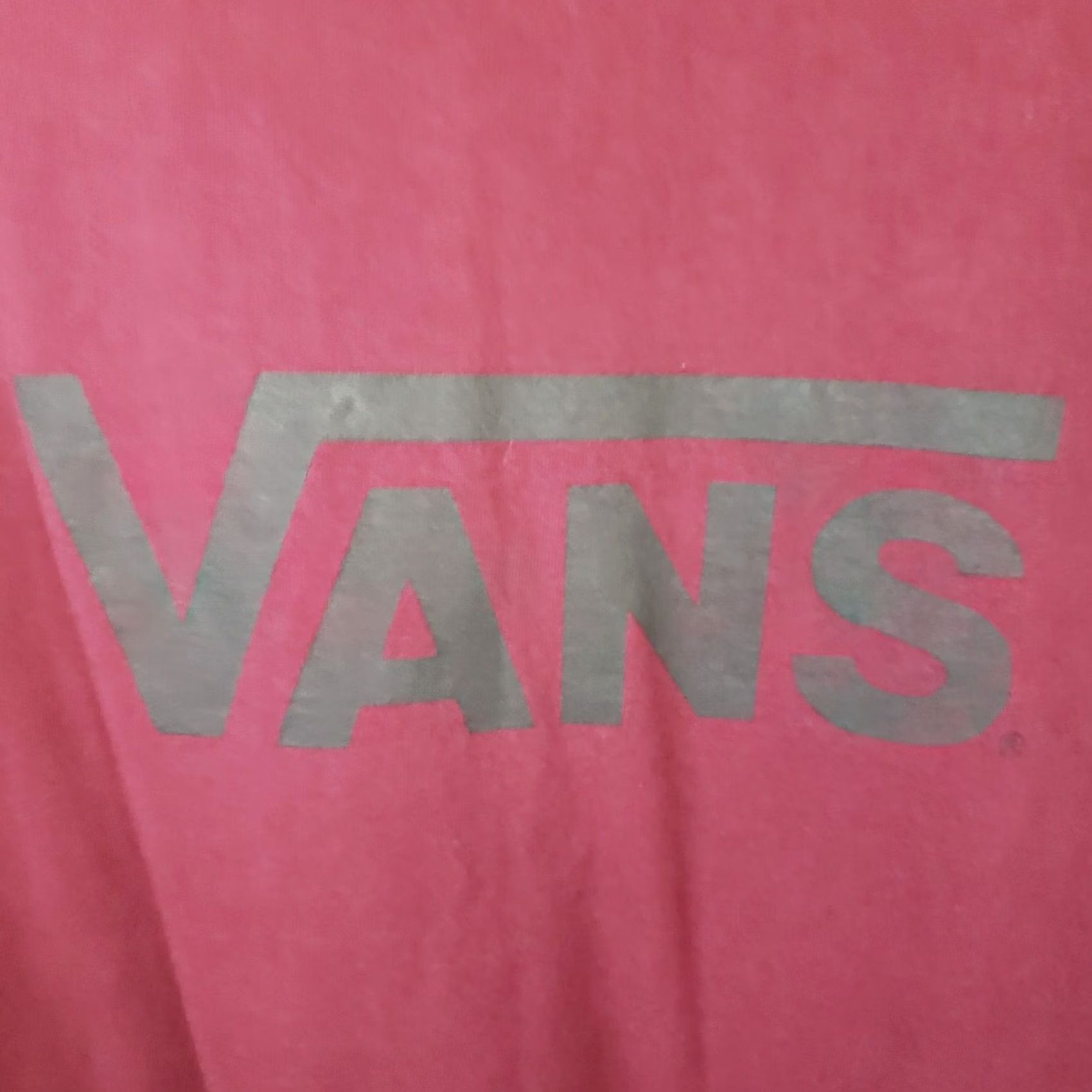 Vans Vans T-shirt Men's XL Burgundy Black Crewneck Vans Logo Short Sleeve Cotton Blend Size US XL / EU 56 / 4 - 4 Thumbnail