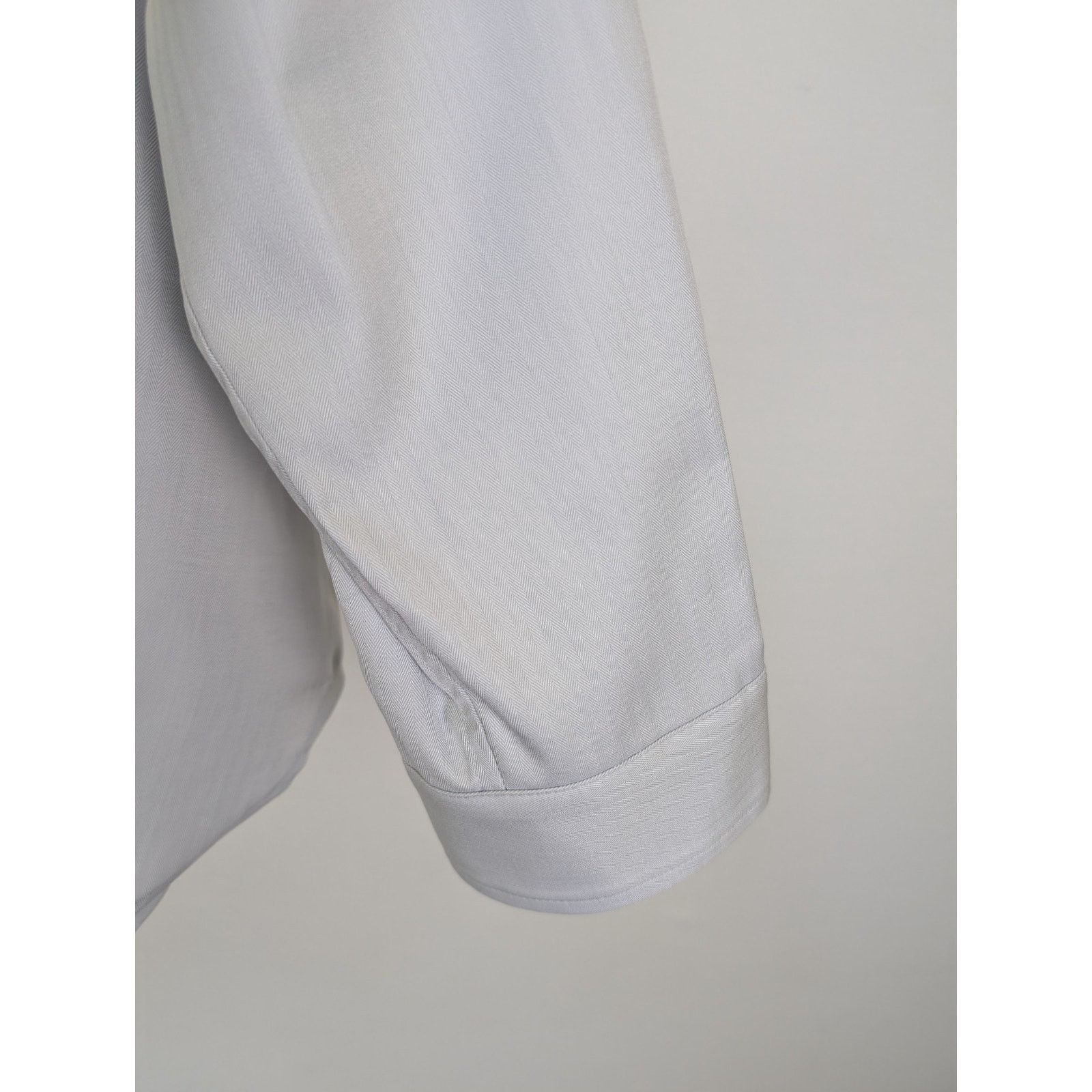 Jacquemus o1rshd1 LA Chemise Cuadro Button up Shirt in Light Grey Size US M / EU 48-50 / 2 - 6 Thumbnail