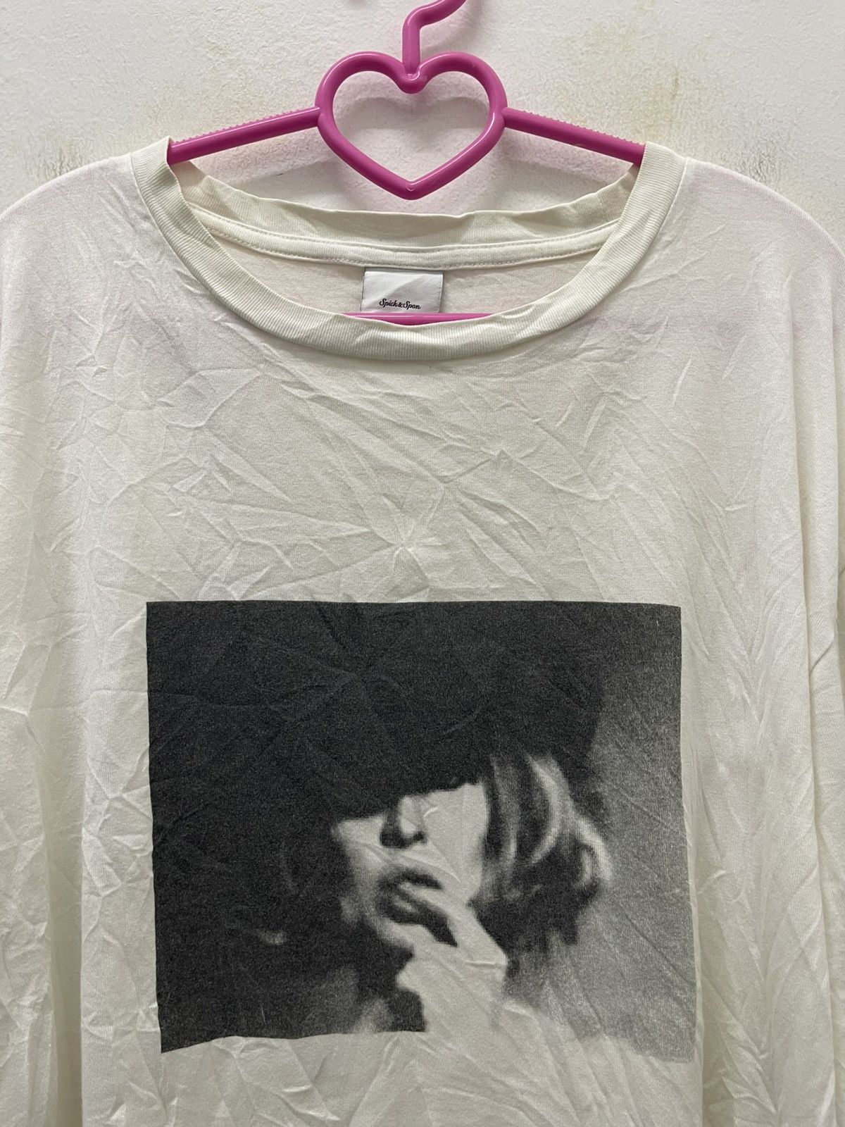 Japanese Brand Rare Vintage SPICK & SPAN Made in Japan Girl Graphic Tee Size US M / EU 48-50 / 2 - 2 Thumbnail