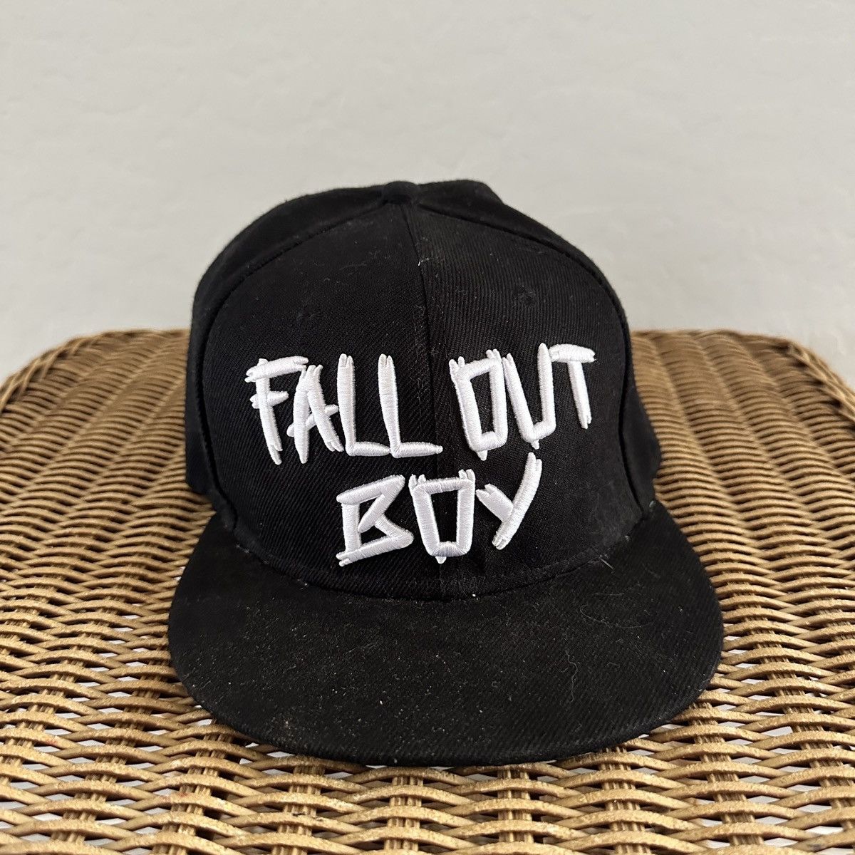 Vintage Rare Fall Out Boy FOB snapback hat Chicago Emo Rock Scene Size ONE SIZE - 1 Thumbnail