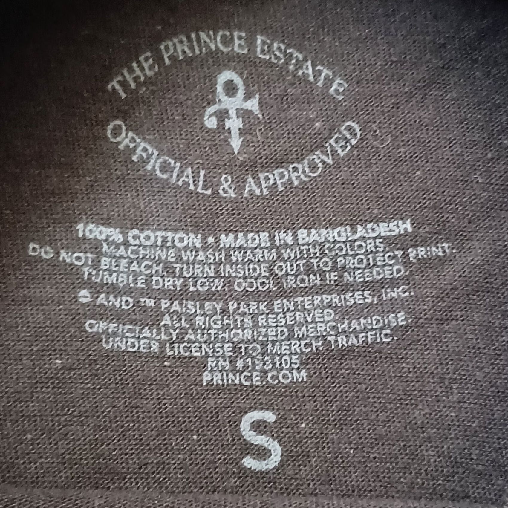 Prince Prince Purple Rain T Shirt Men Small Black Graphic Movie Short Sleeve Music NWOT Shirt Mens S Black Prince Band Music 80s 90s Size US S / EU 44-46 / 1 - 2 Thumbnail