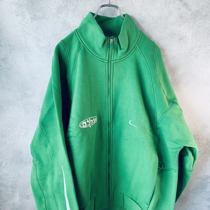 Nike Solo Swoosh Track Jacket M - Green – Manor.