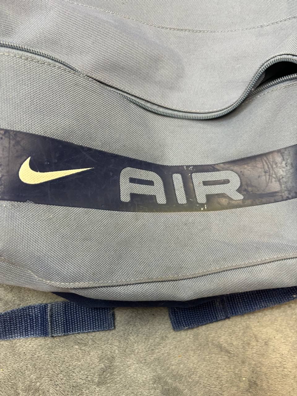 Nike × Vintage Vintage Y2K Nike Bagpack 90s Centr Swoosh Size ONE SIZE - 4 Thumbnail