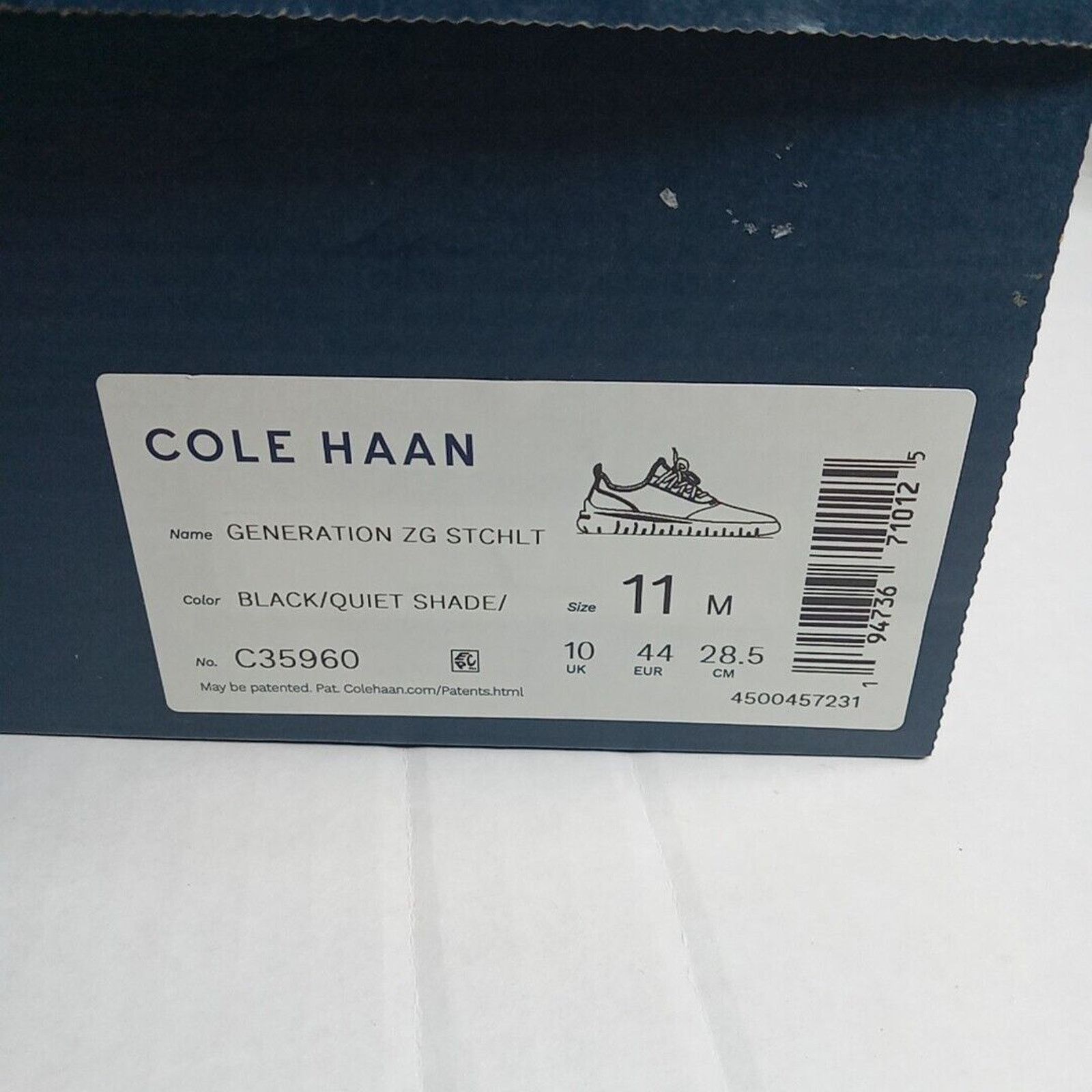Cole Haan Cole Haan Men's Generation Zerogrand Sneaker Black Size 11 M Size US 11 / EU 44 - 8 Thumbnail