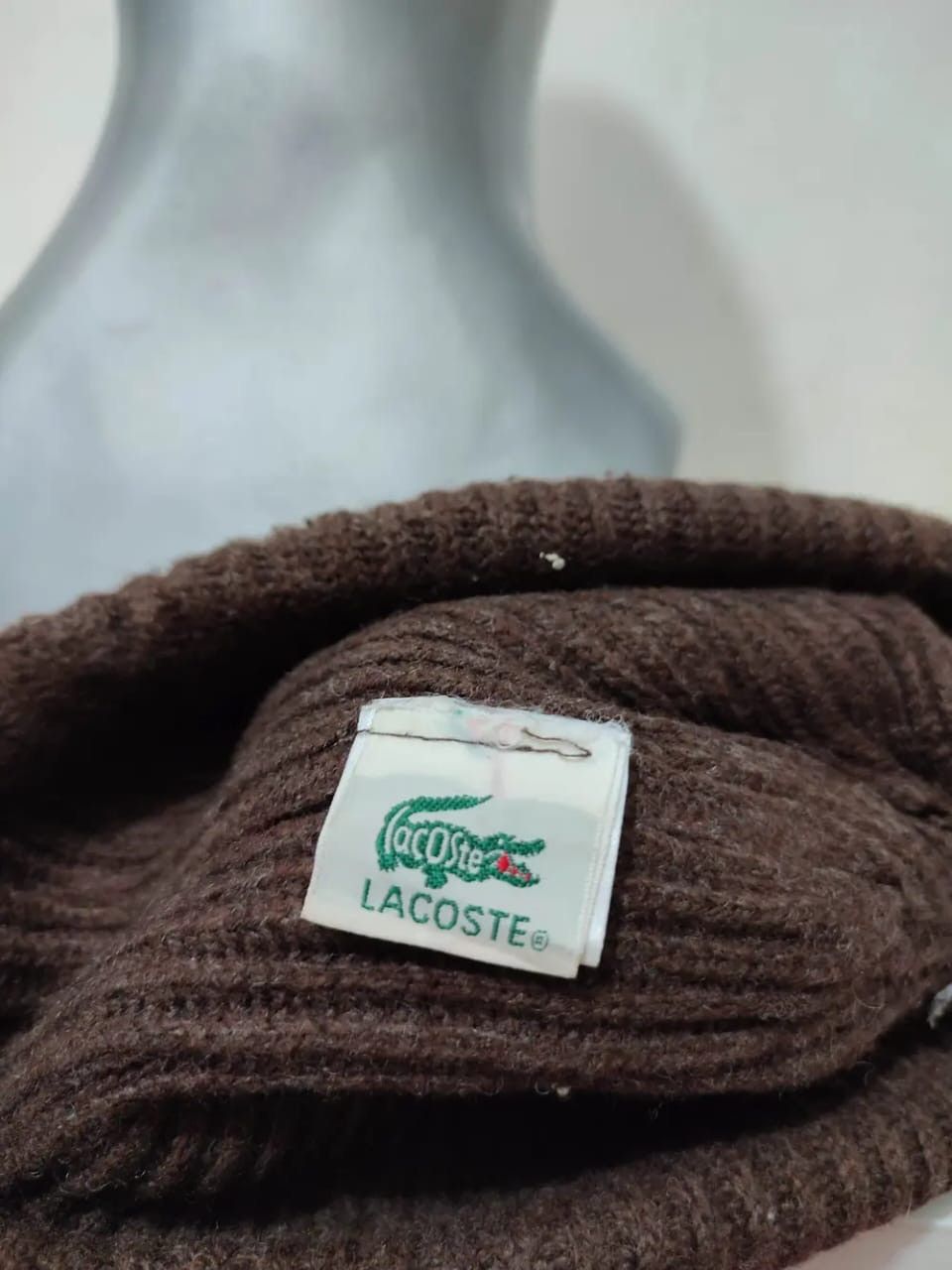 Lacoste × Vintage Vintage Lacoste Beanie Hats Size ONE SIZE - 7 Thumbnail