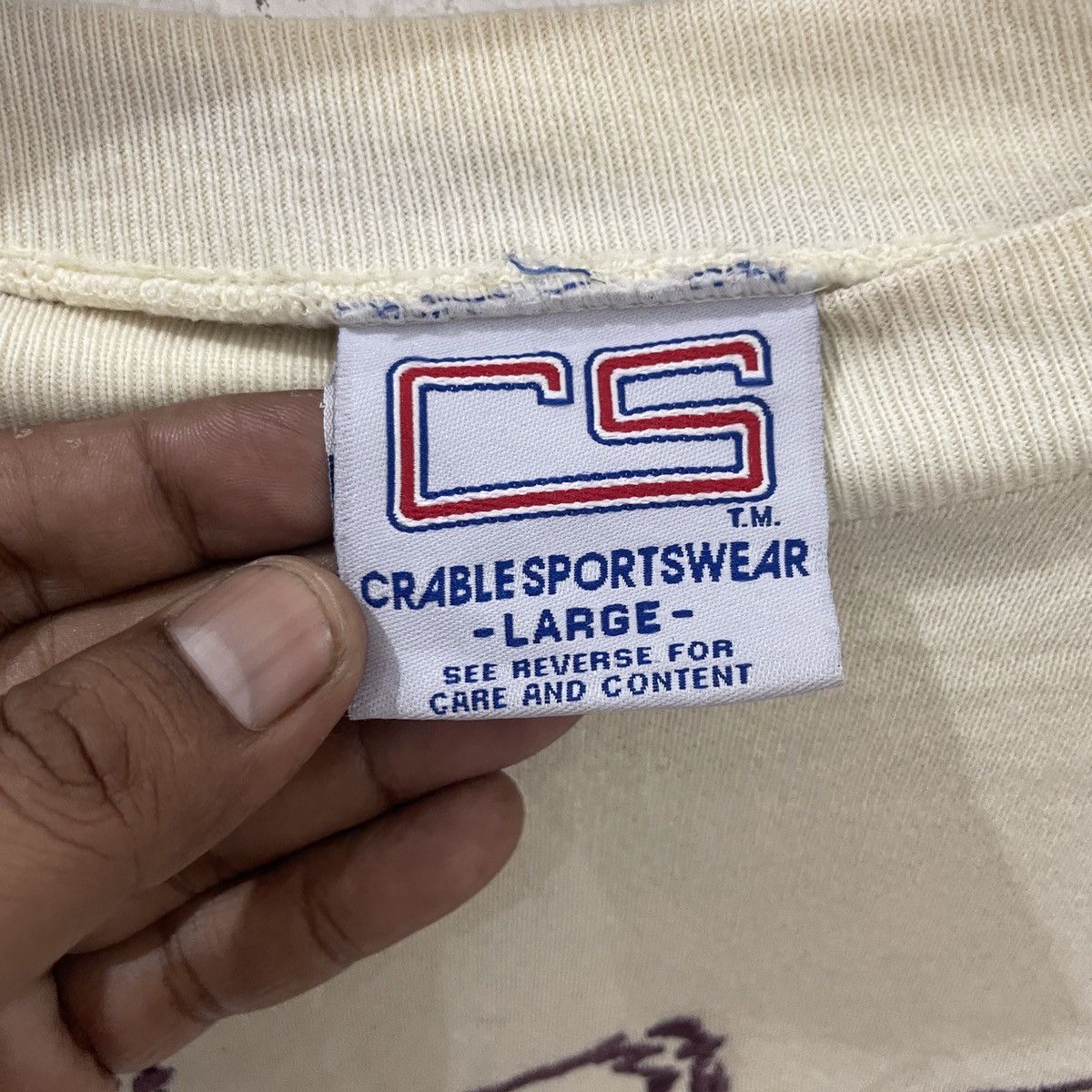 Japanese Brand × Vintage Vintage Crable Sportswear Sweatshirt Size US L / EU 52-54 / 3 - 5 Thumbnail