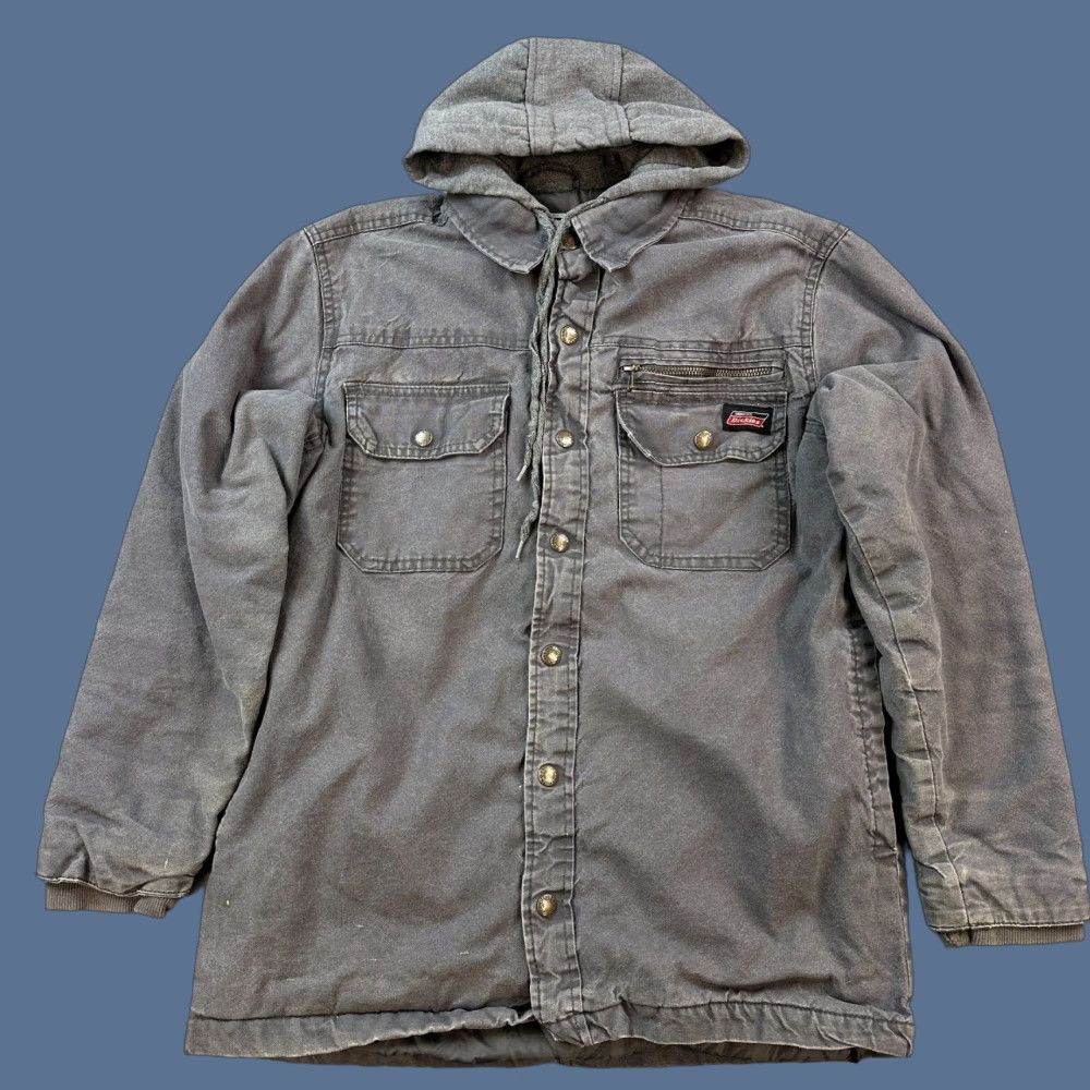 Dickies Dickies Jacket Mens Small Duck Canvas Quilt Lined Hooded Work Wear Distressed Jacket Mens Small Duck Canvas Quilt Lined Hooded Work Wear Distressed Size US S / EU 44-46 / 1 - 1 Thumbnail