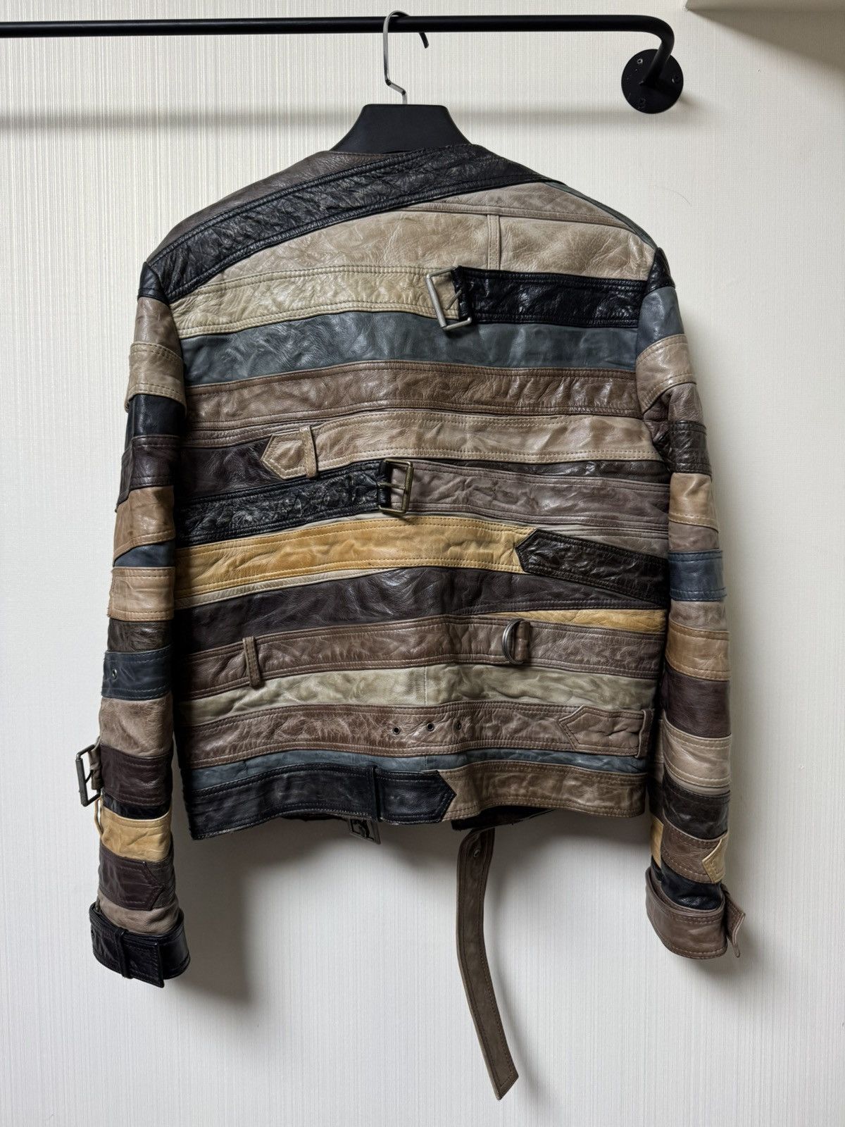Maison Margiela Maison Margiela x Hm Leather belt jacket Size US M / EU 48-50 / 2 - 2 Thumbnail