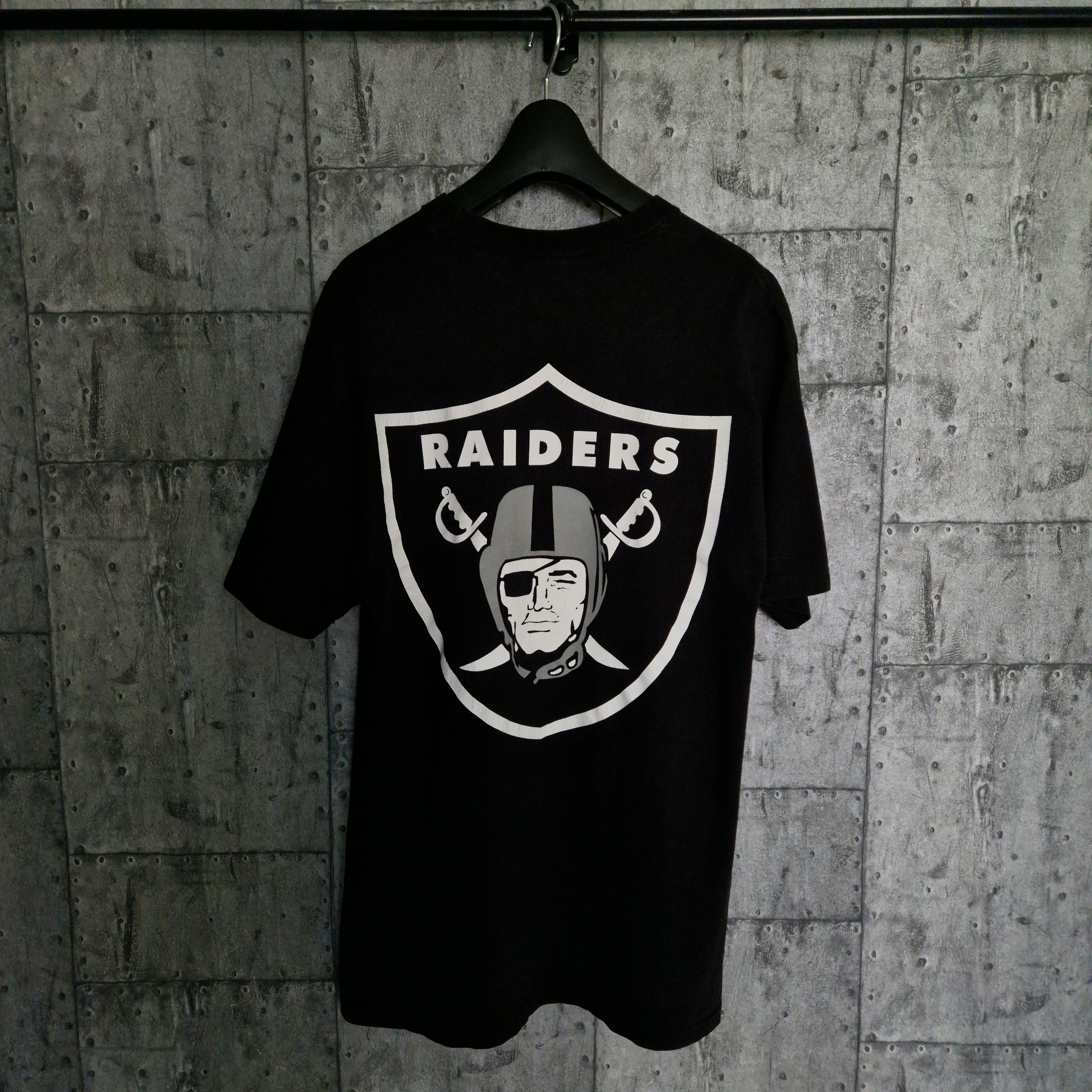 supreme NFL raiders Tシャツ Supreme: NFL Raiders'47, Pocket Tee, Black, Large, New and