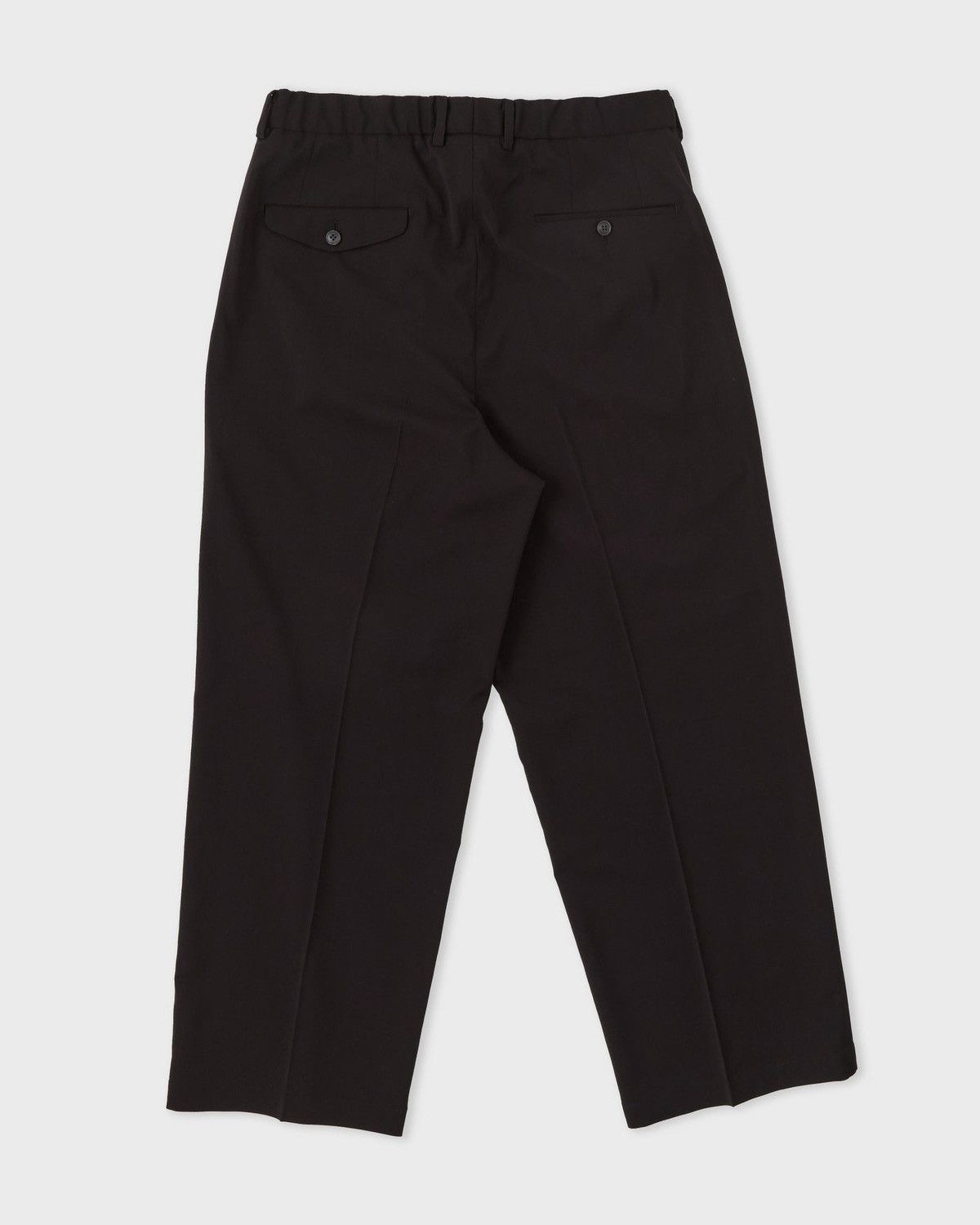 YOKO SAKAMOTO DOUBLE PLEATED TROUSERS, BROWN Size US 34 / EU 50 - 3 Thumbnail