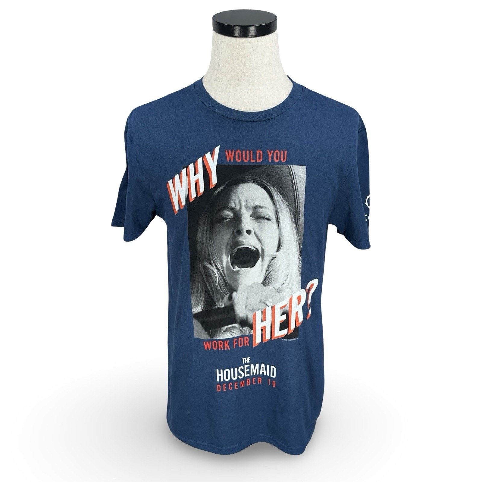 Other The Housemaid Sydney Sweeney Movie T-Shirt Men Small Blue Size US S / EU 44-46 / 1 - 1 Thumbnail