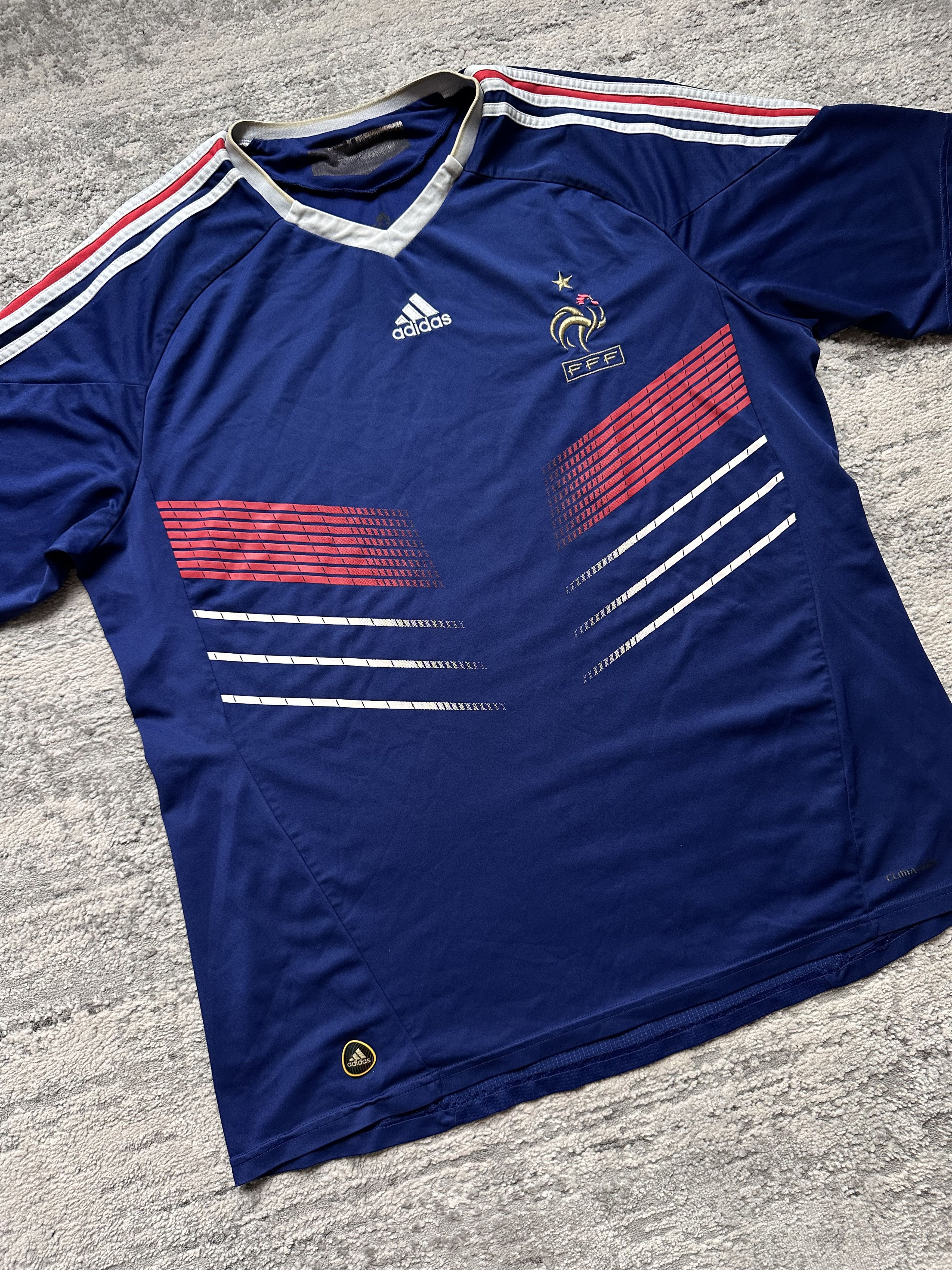 Adidas Adidas France Vintage jersey Size US XL / EU 56 / 4 - 2 Thumbnail