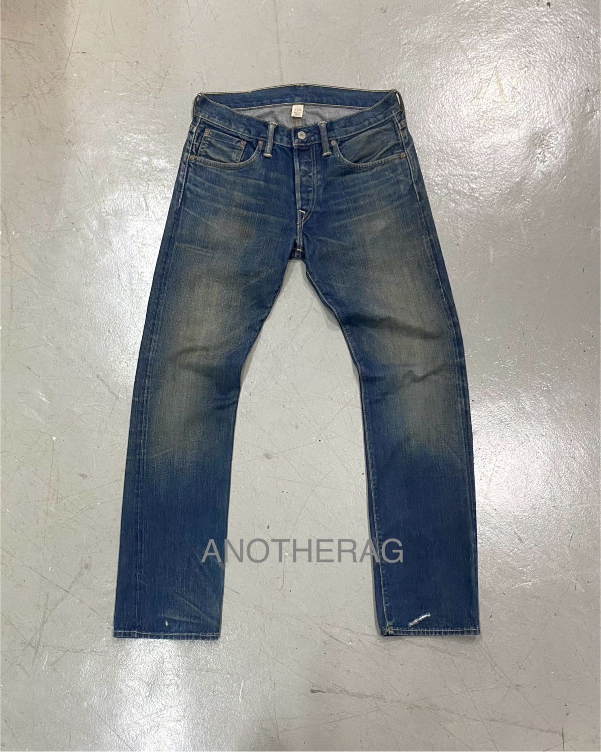 image of Rrl Ralph Lauren Rrl Selvedge Jeans in Blue, Men's (Size 32)