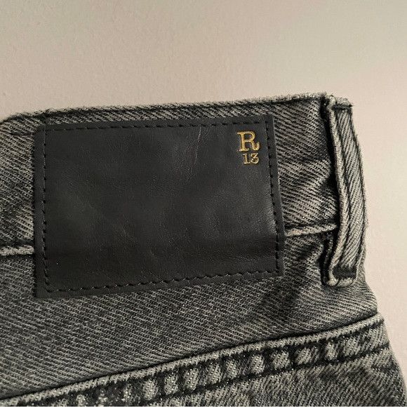 R13 R13 Black Shredded Slouch Short - 30", NWTs 🇮🇹 Size 30" / US 8 / IT 44 - 10 Thumbnail