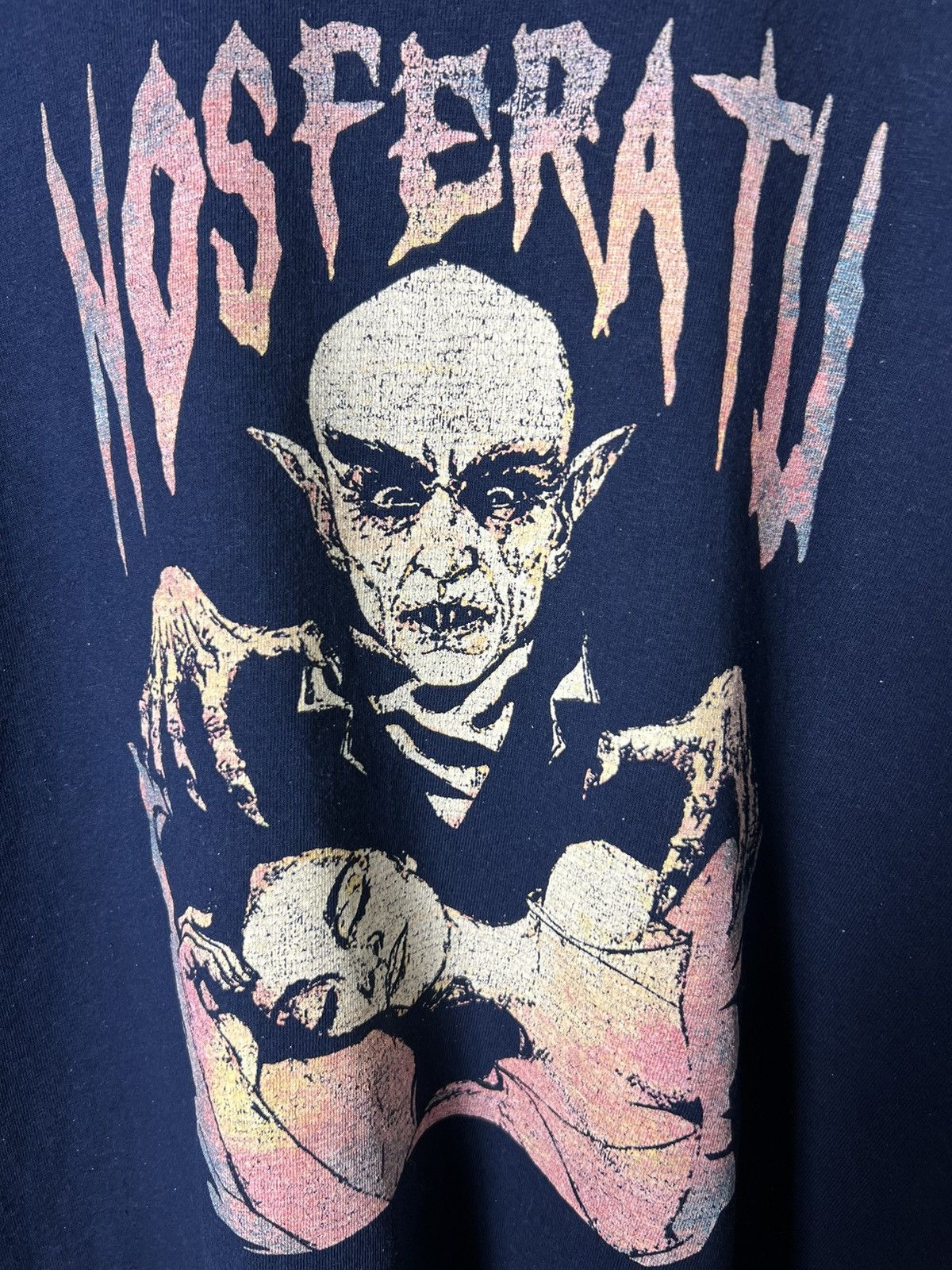 Expert Horror Vintage Nosferatu Dracula Movie Promo Tee Size US XXL / EU 58 / 5 - 8 Thumbnail