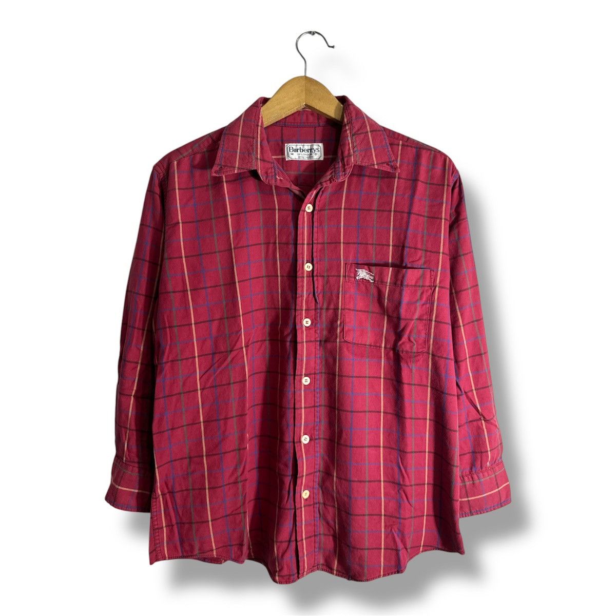 Burberry Burberry Shirt Vintage Size US L / EU 52-54 / 3 - 1 Thumbnail
