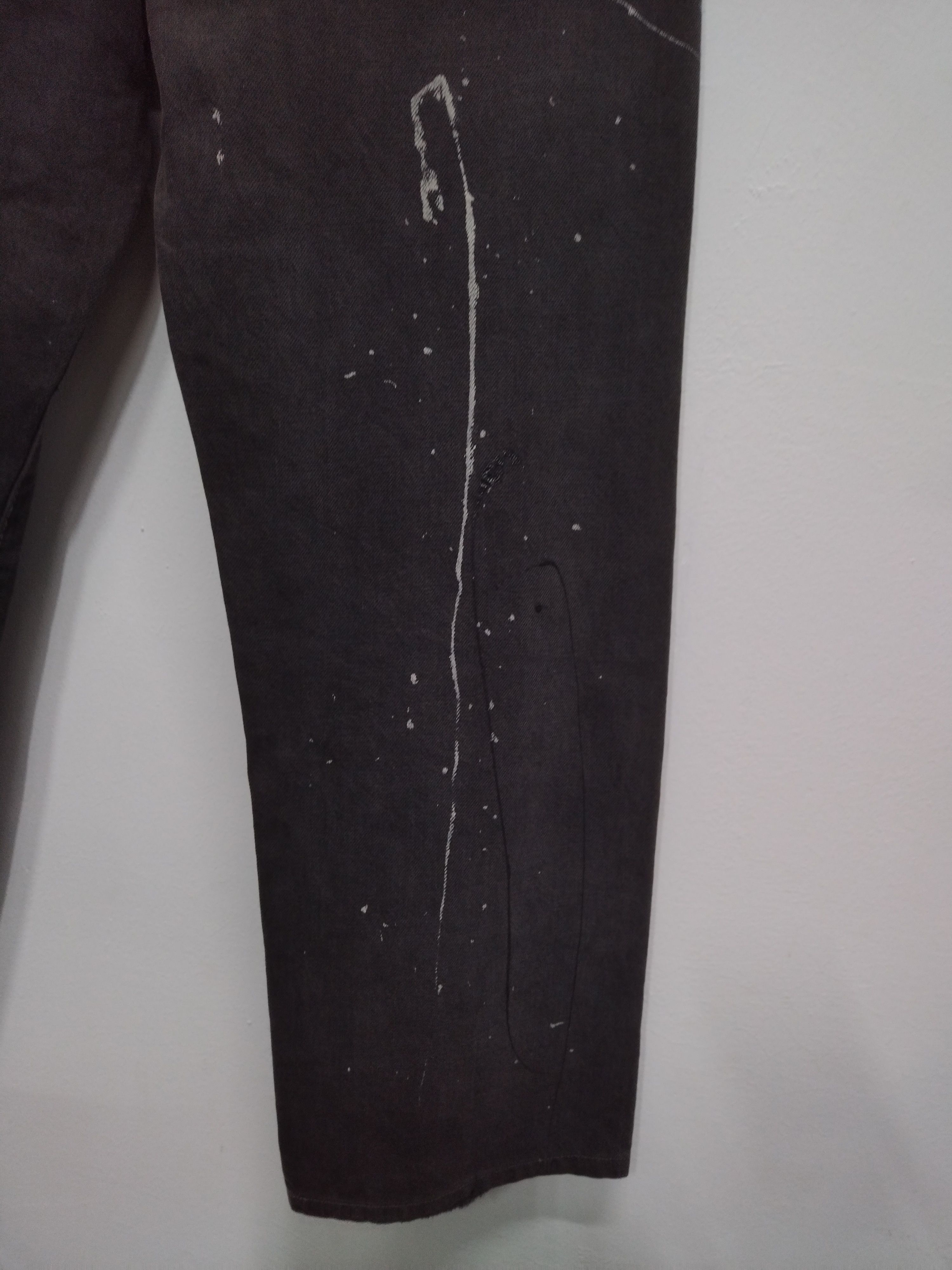 Indian Motorcycle INDIAN MOTORCYCLE DENIM HANDPAINTED SELVEDGE HIDDEN RIVET Size US 31 - 9 Thumbnail