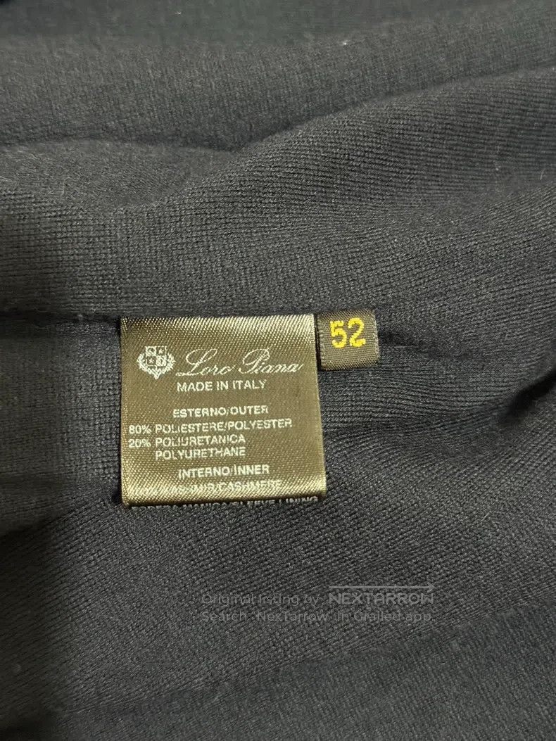 Loro Piana Loro Piana Traveler's coat, pure black, RIRI zipper Size US L / EU 52-54 / 3 - 5 Thumbnail