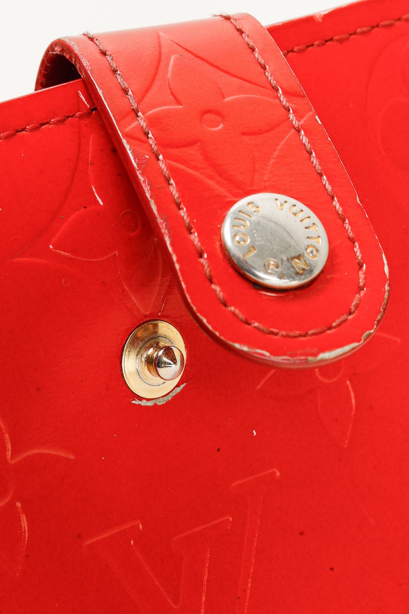 Louis Vuitton Louis Vuitton Pomme D'Amour Vernis Monogram Purse Wallet Size ONE SIZE - 10 Thumbnail