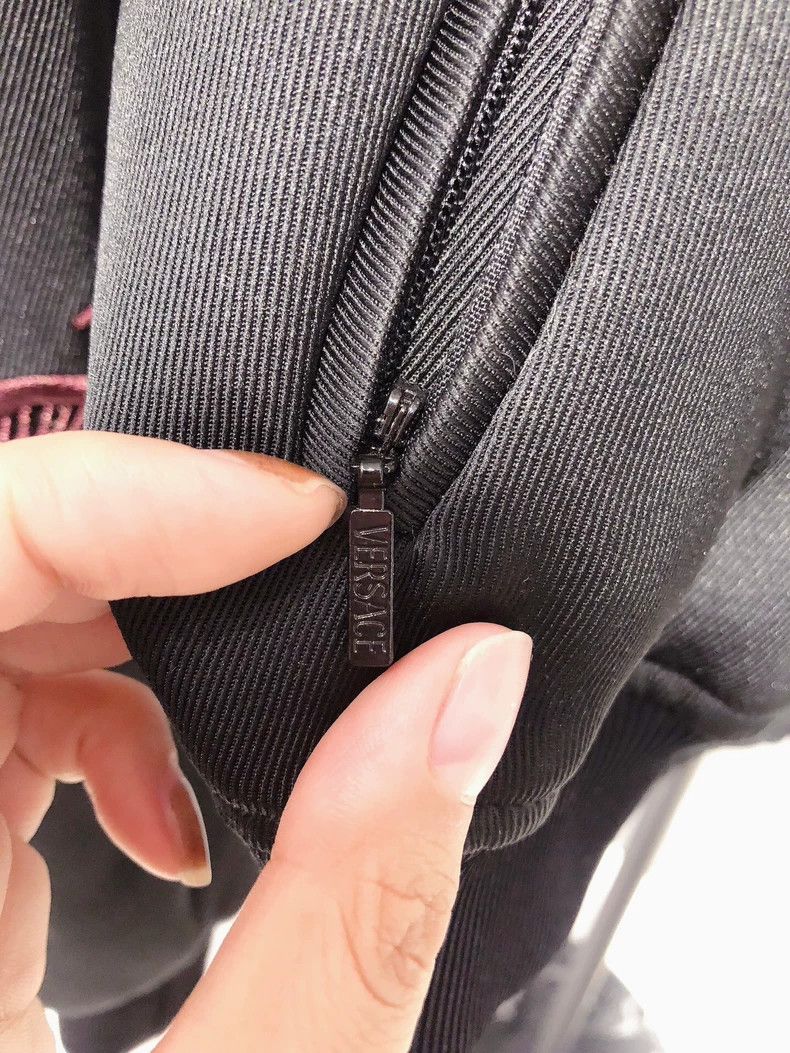 Versace Versace Black cropped jacket top Size S / US 4 / IT 40 - 4 Thumbnail