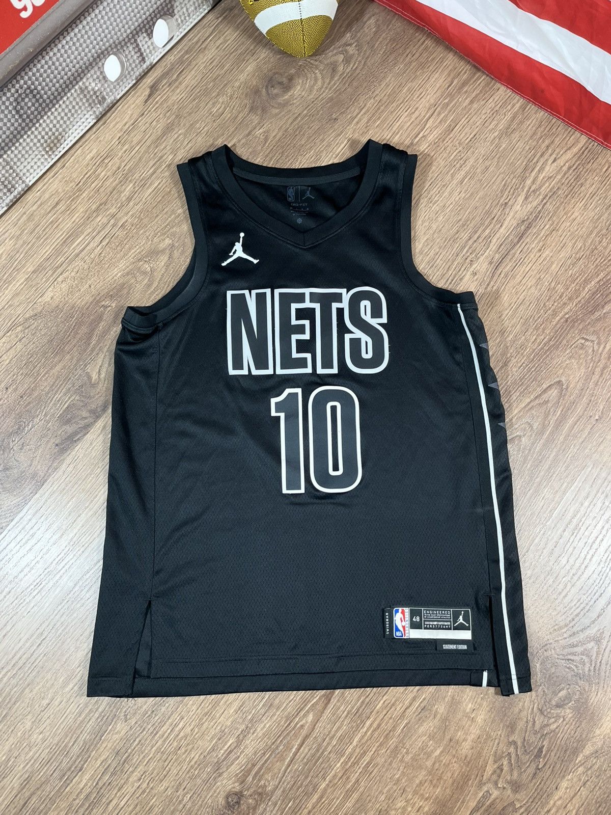 Jordan Brand Brooklyn Nets Ben Simmons Jordan Brand Jersey Size US L / EU 52-54 / 3 - 2 Thumbnail