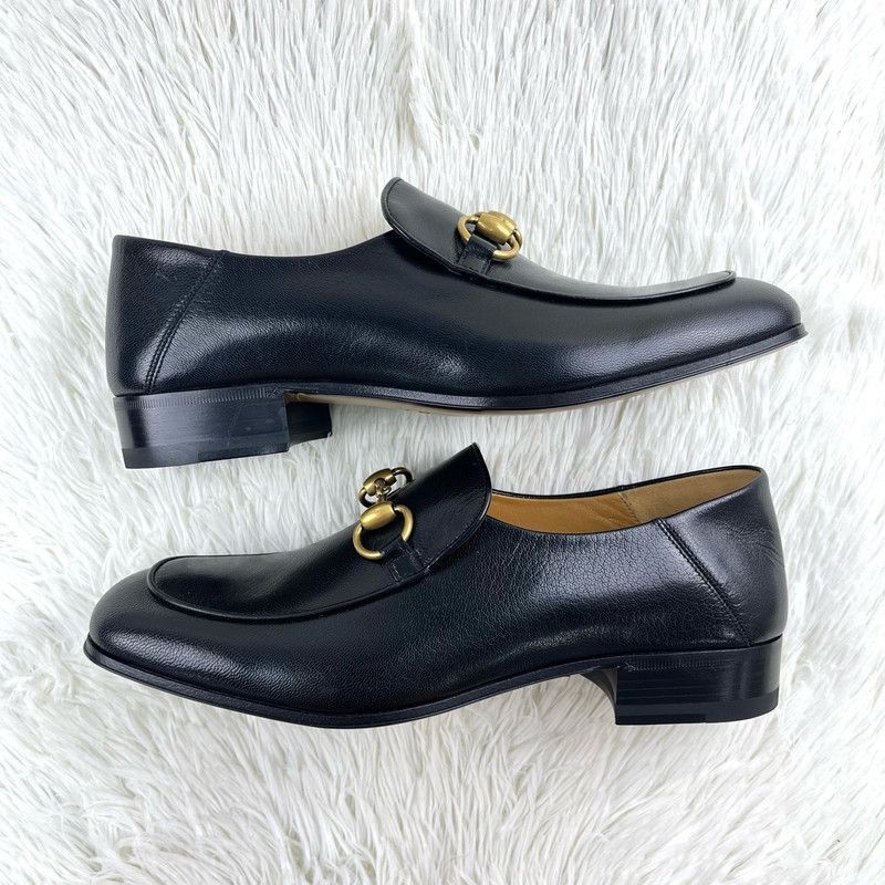 Gucci Gucci Leather Horsebit Loafers in Black - Size US 8.5 / EU 41-42 - 7 Thumbnail