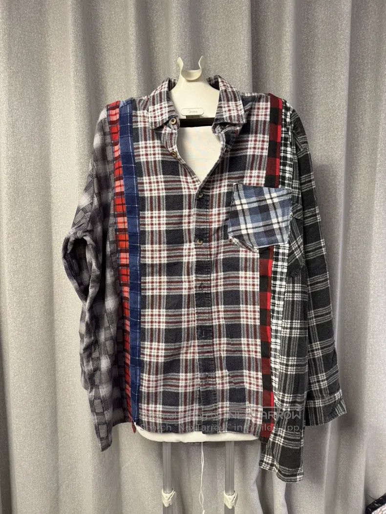 Other Needles Patchwork flannel shirt Size US XL / EU 56 / 4 - 1 Thumbnail