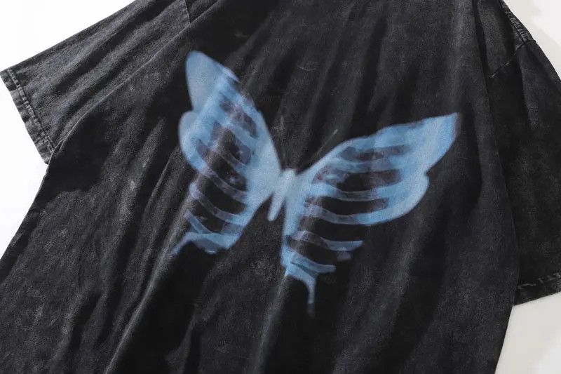 Other Harajuku utterfly Graphic T-Shirt Size US M / EU 48-50 / 2 - 2 Thumbnail