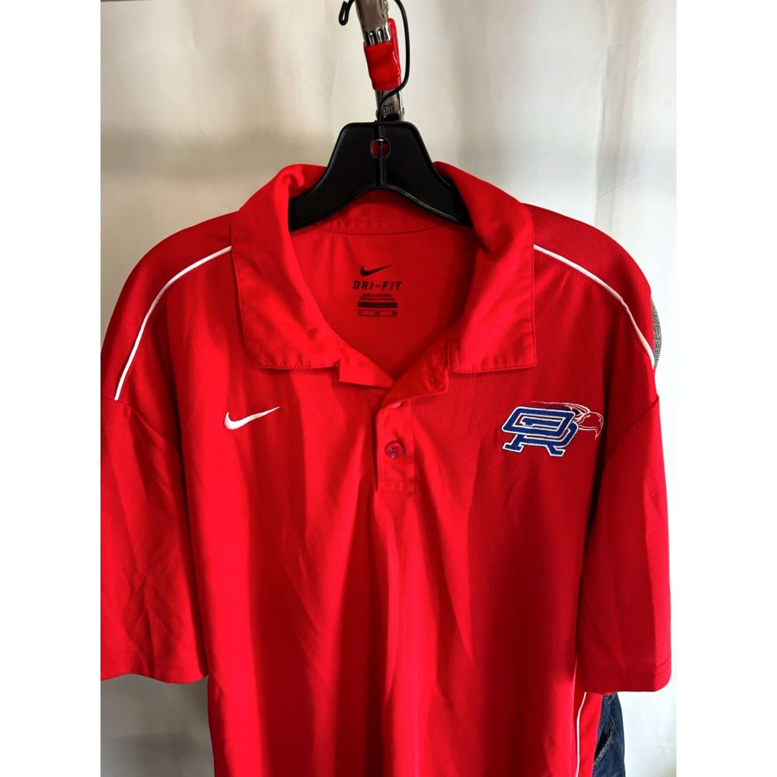 Nike Nike Shirt Mens xL Sharp Embroidered Dry Fit POLO Size US XL / EU 56 / 4 - 4 Thumbnail