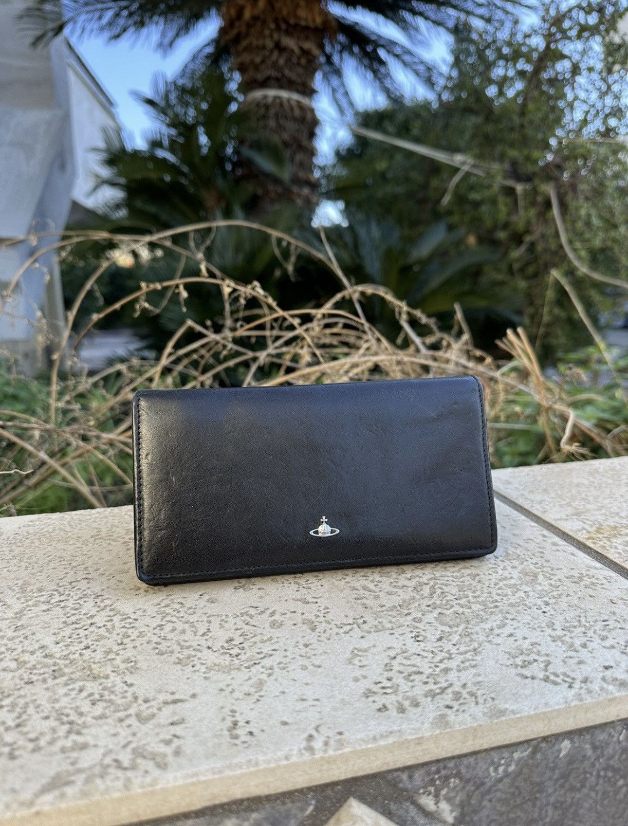Vivienne Westwood Vivienne Westwood Black Leather Wallet Size ONE SIZE - 1 Thumbnail