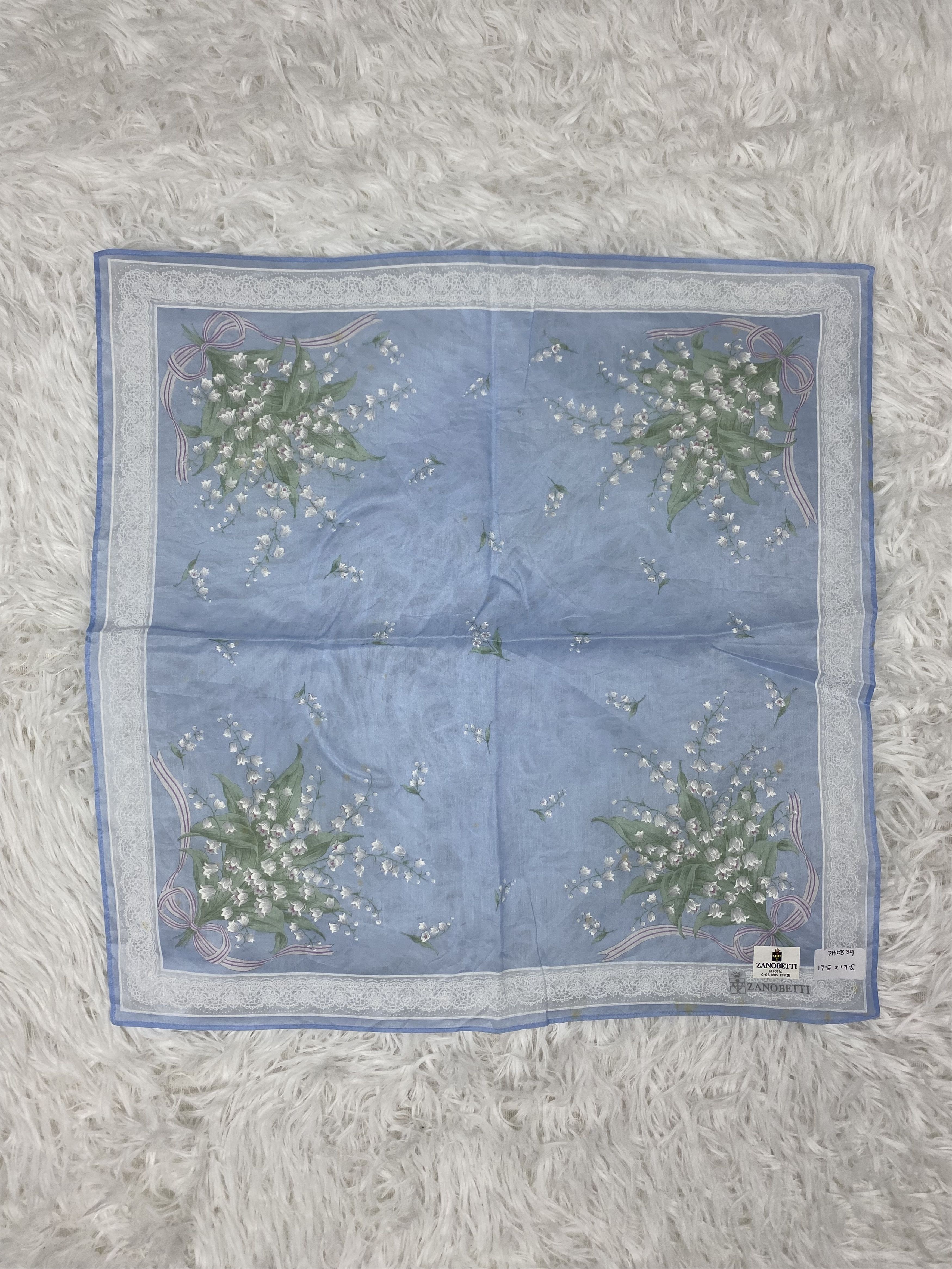 Vintage × Zanetti Vintage Zanobetti Handkerchief Neckerchief PH0839 Size ONE SIZE - 3 Thumbnail