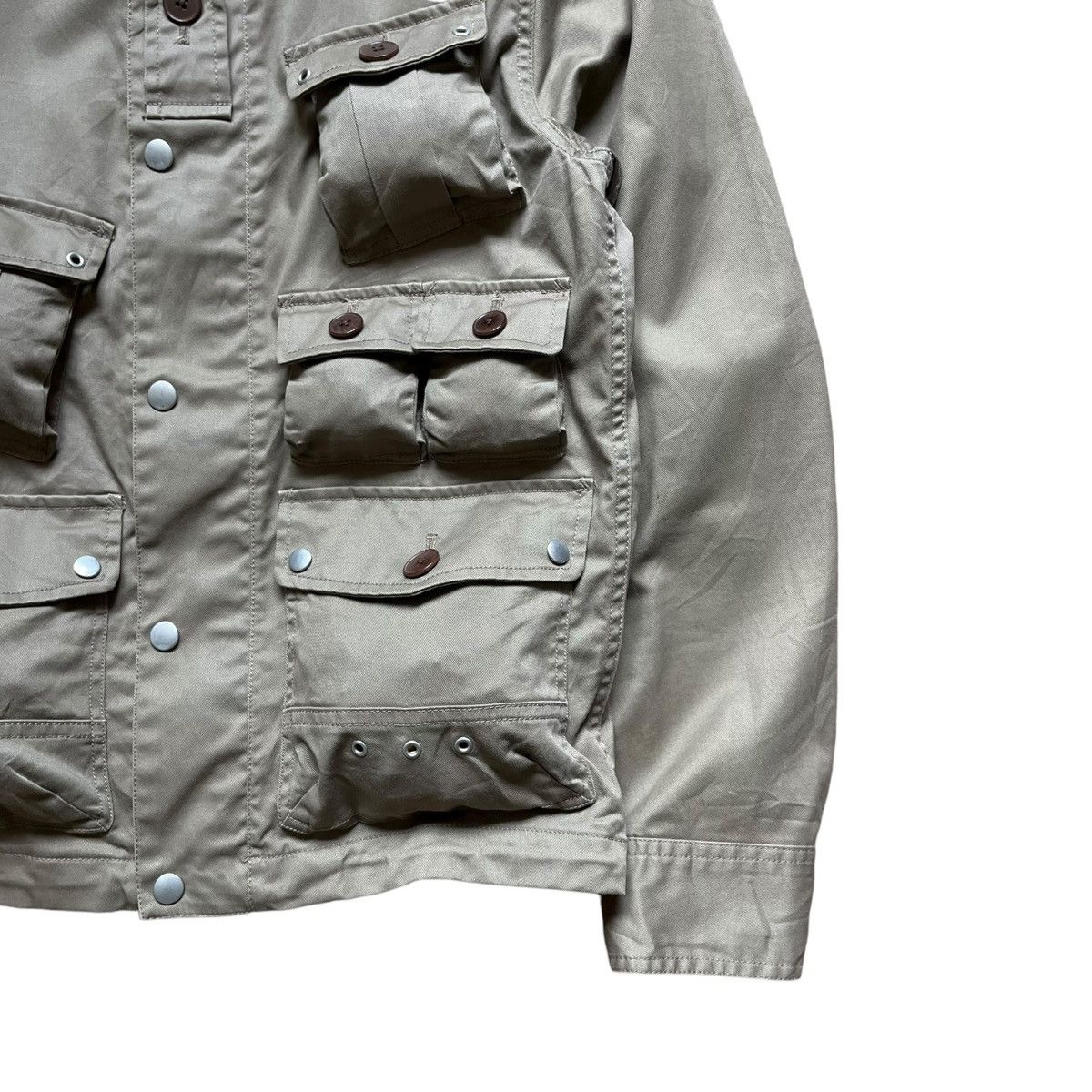 Japanese Brand × Jil Sander × Uniqlo Rare Uniqlo x Jil Sander Multi Pocket Jacket Size US M / EU 48-50 / 2 - 3 Thumbnail