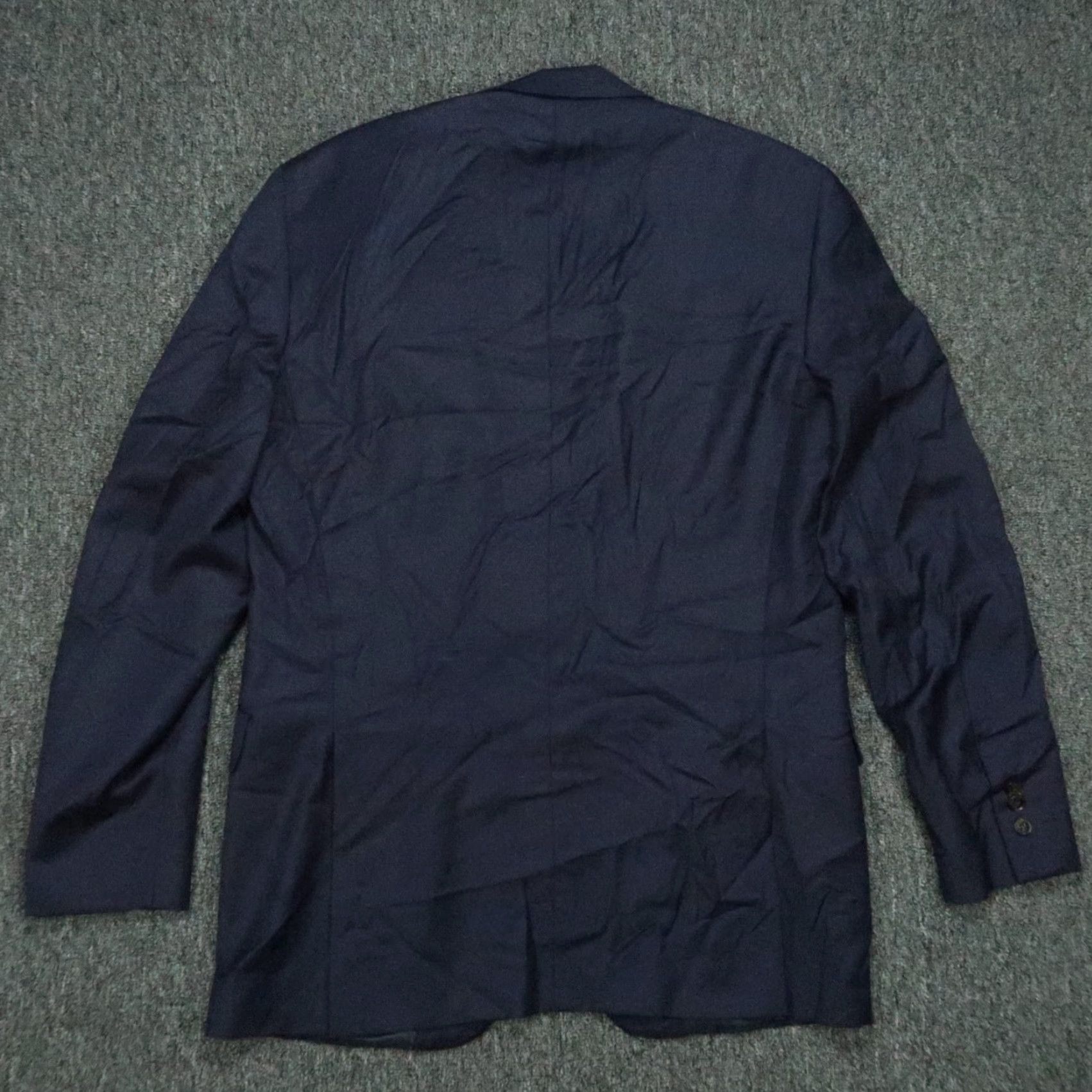 Peter Millar Peter Millar Blazer Men 42 Regular Blue Wool Double-Vented Notch Lapel Single-Breasted Two-Button Jacket Coat Mens Size 42R - 7 Thumbnail