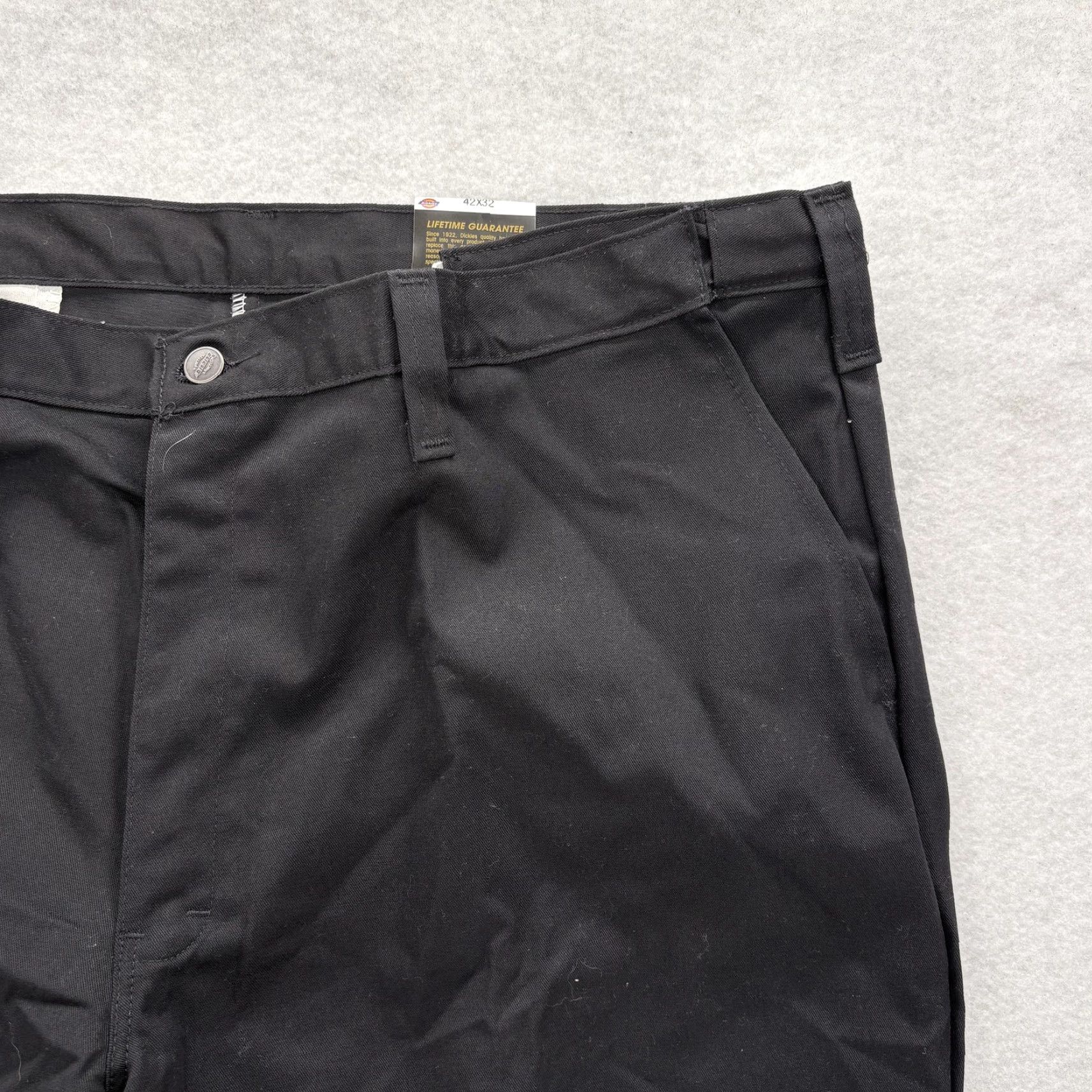 Dickies Dickies Work Pants Mens 42x32 Chino Regular Fit Black NWT Workwear Casual Pants Mens Slim Straight Front Pocket Logo Size US 42 / EU 58 - 3 Thumbnail