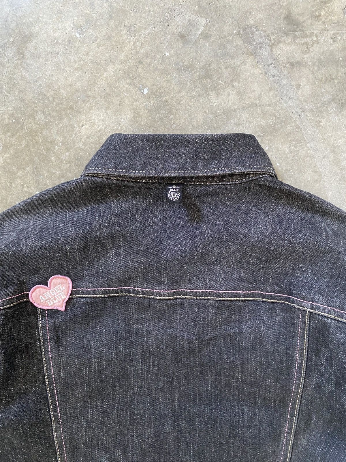 Angel Blue 2000s Angel Blue - Iconic Cute Girls Mascots Denim Jacket Size L / US 10 / IT 46 - 12 Thumbnail