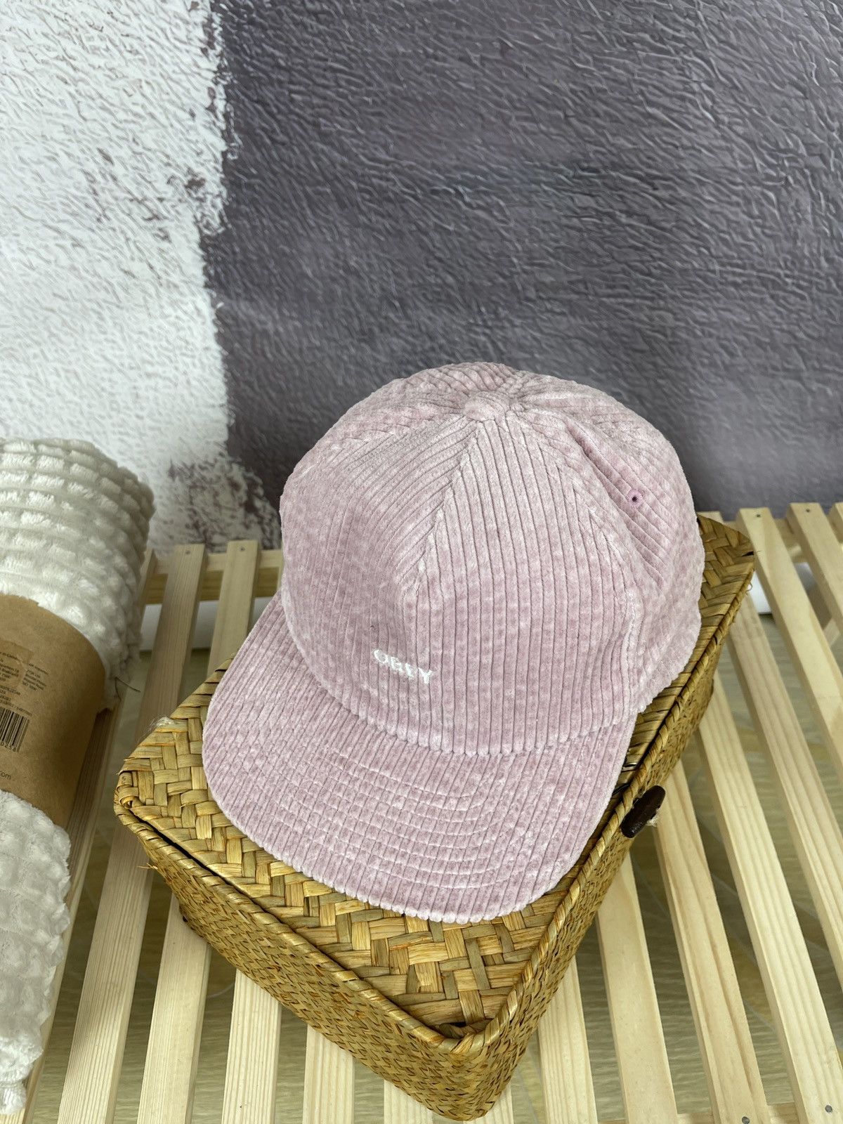 Obey Obey corduroy center logo cap 5 panel Size ONE SIZE - 5 Thumbnail