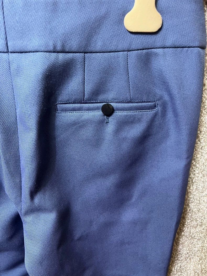 Lanvin Lanvin Men's Blue Casual Pants-2508 Size US 34 / EU 50 - 4 Thumbnail