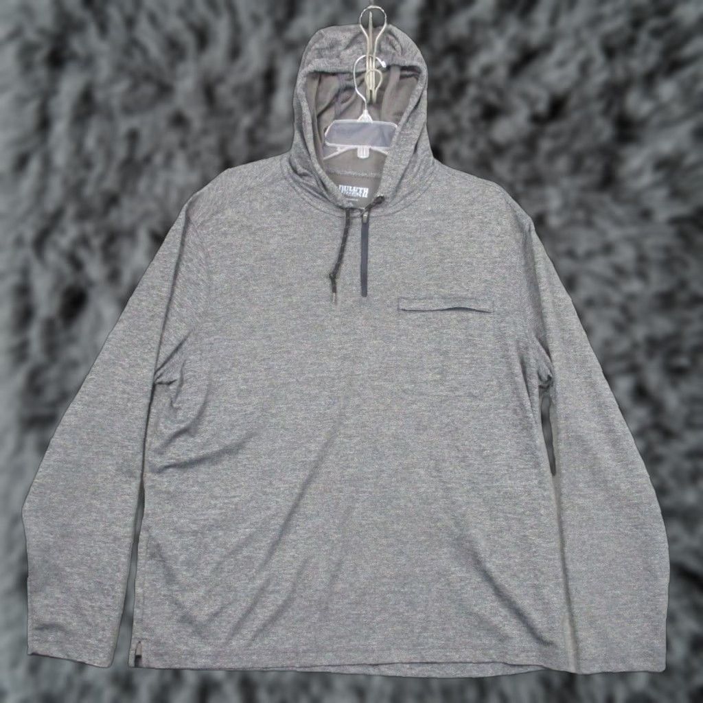 Vintage Duluth Hooded Sweatshirt Large Men's Gray Relaxed Fit Lightweight Shirt Mens L Gray Size US L / EU 52-54 / 3 - 1 Thumbnail