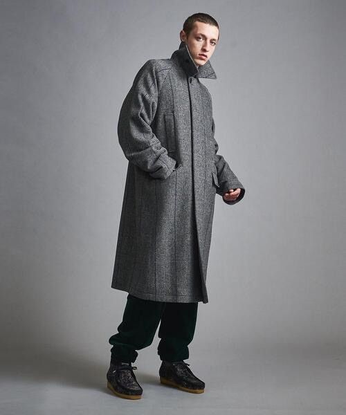 monkey time Sten Collar Bal Tweed Coat Size US M / EU 48-50 / 2 - 2 Thumbnail
