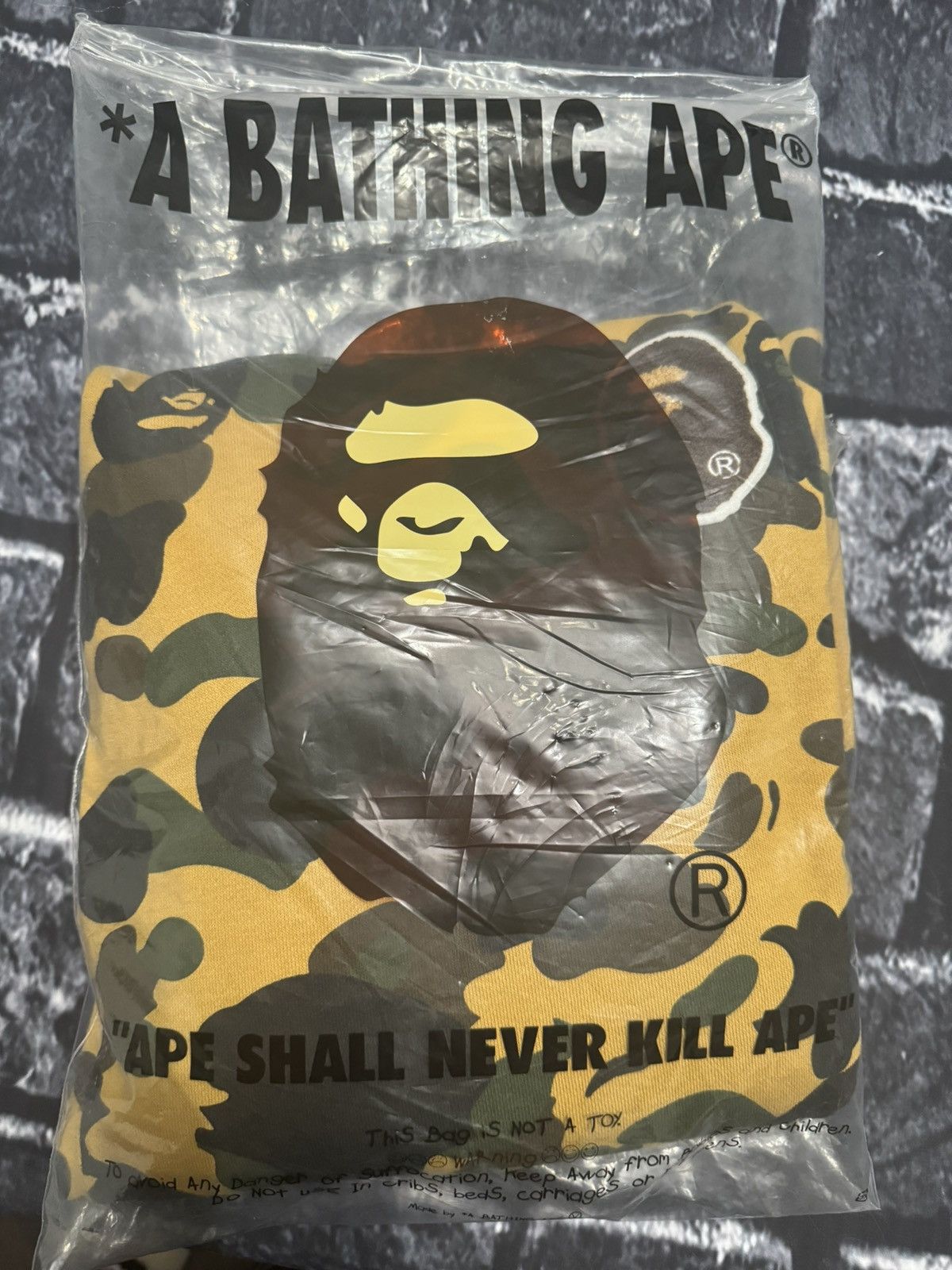 Bape 1st Camo Ape Head Patched Sweat Pants Size US 42 / EU 58 - 12 Thumbnail