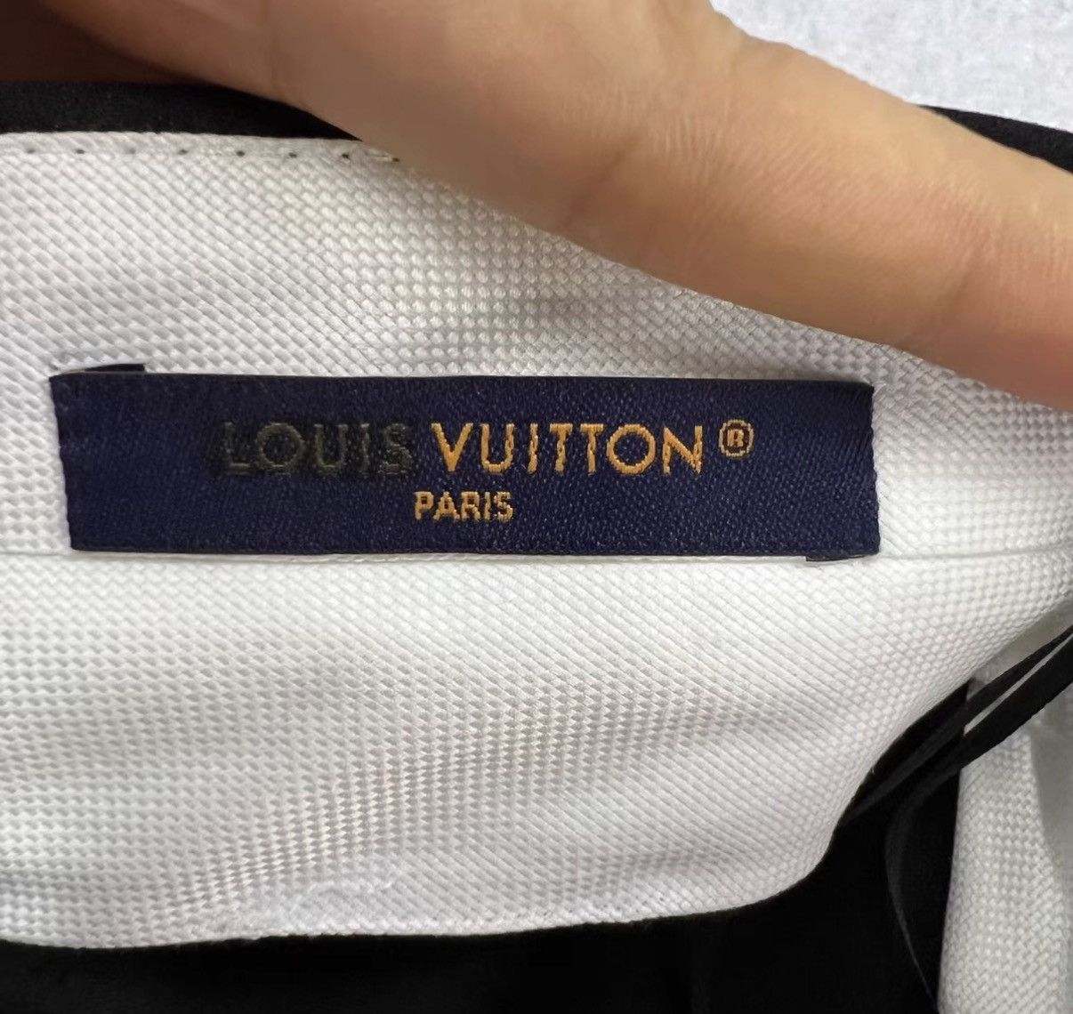 Louis Vuitton Louis Vuitton Black Straight-Leg Trousers J41 Size 25" / US 0 / IT 36 - 3 Thumbnail